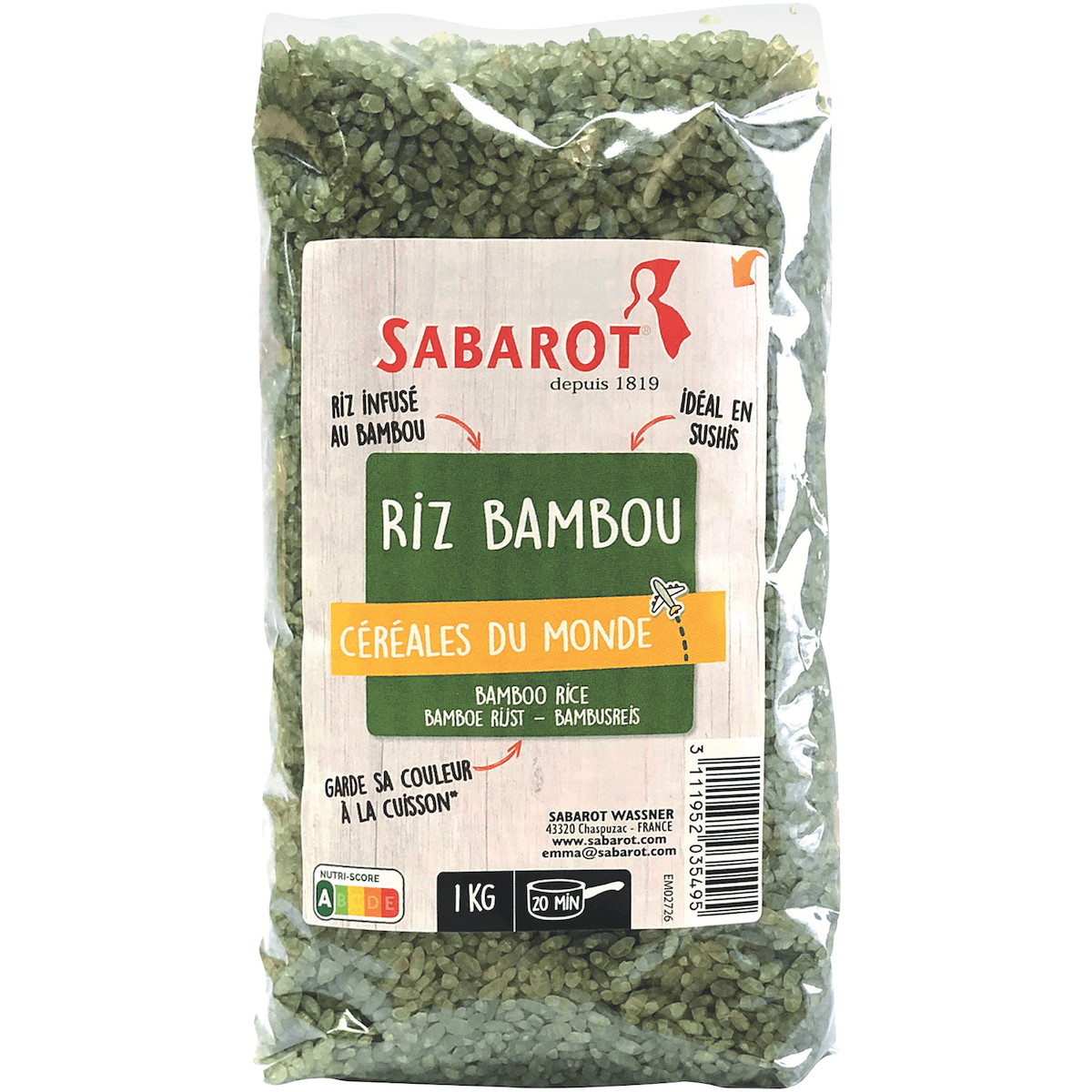 RIZ BAMBOU - 1KG