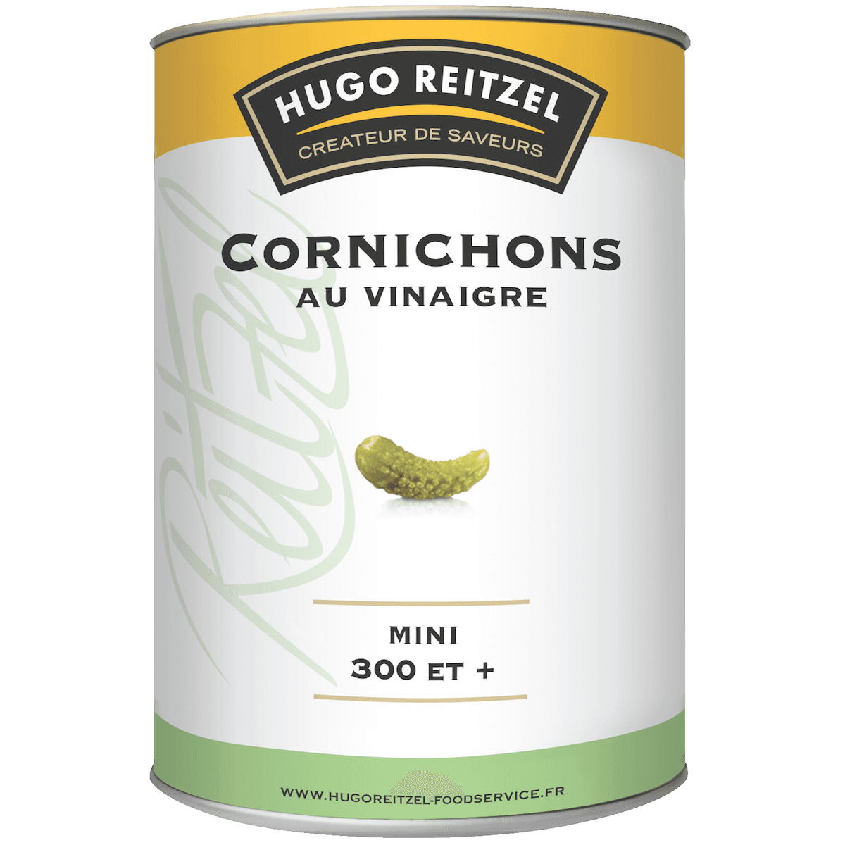 CORNICHONS AU VINAIGRE MINIS 300+ - BOITE 2,12KG