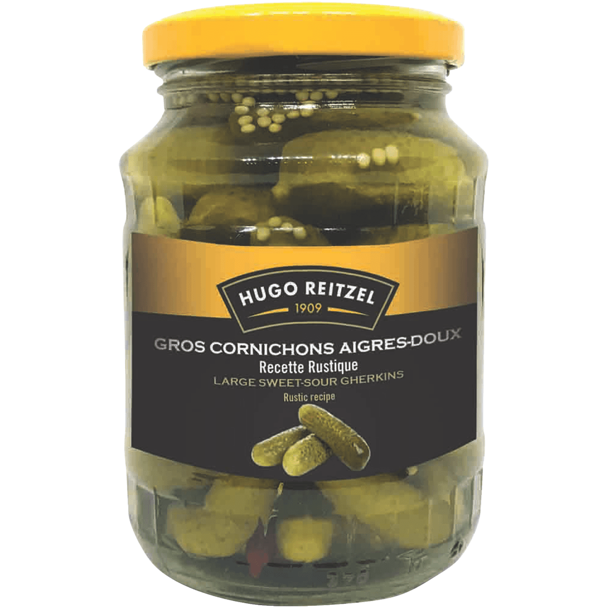 CORNICHONS AIGRES-DOUX XXL BOCAL 845G (PNE)