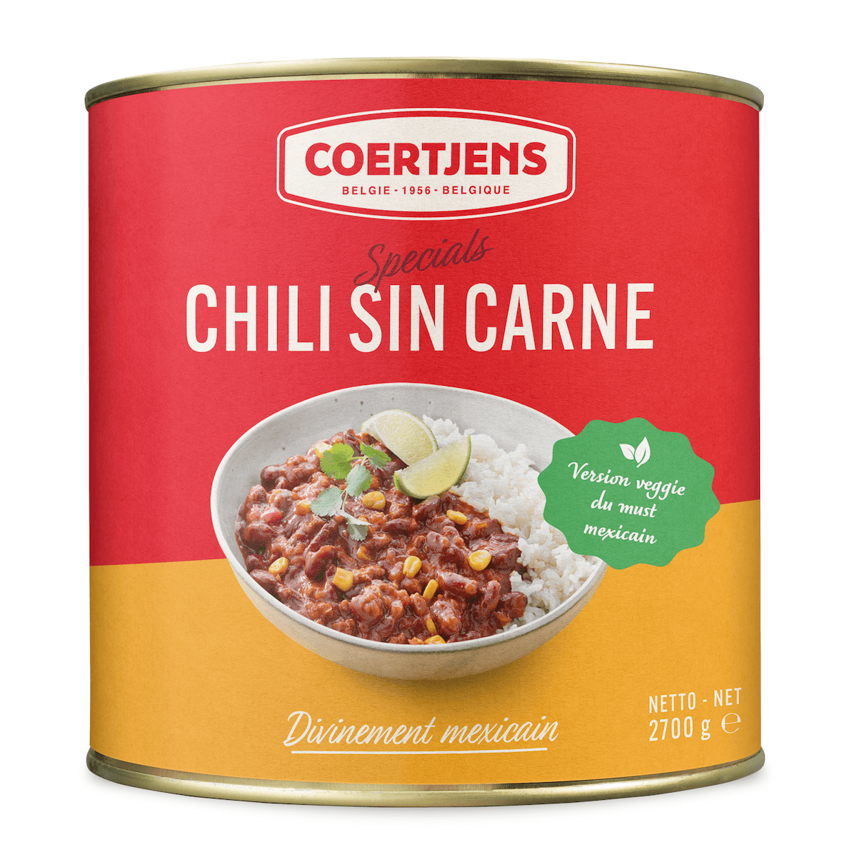 CHILI SIN CARNE 2.7KG