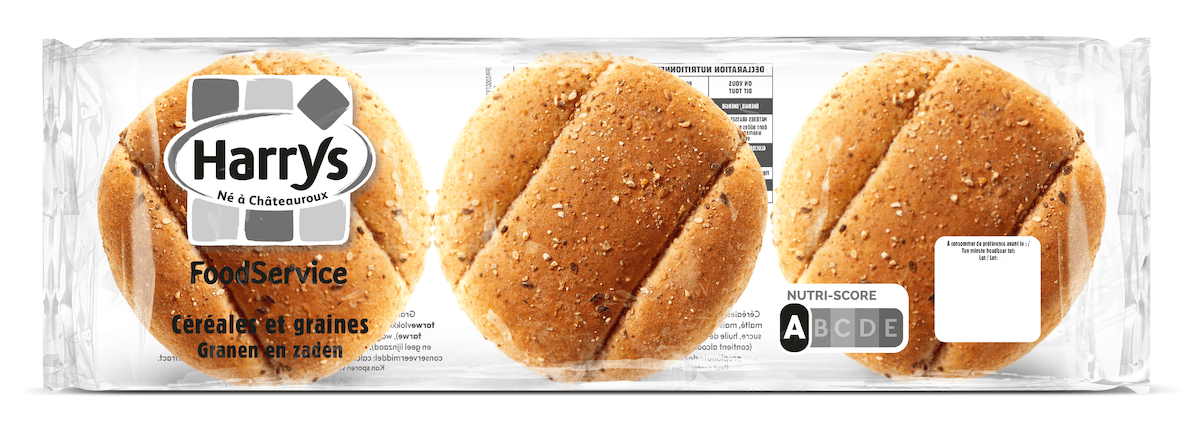 PAINS SPECIAUX POUR HAMBURGER GEANT CEREALES/GRAINES 85G