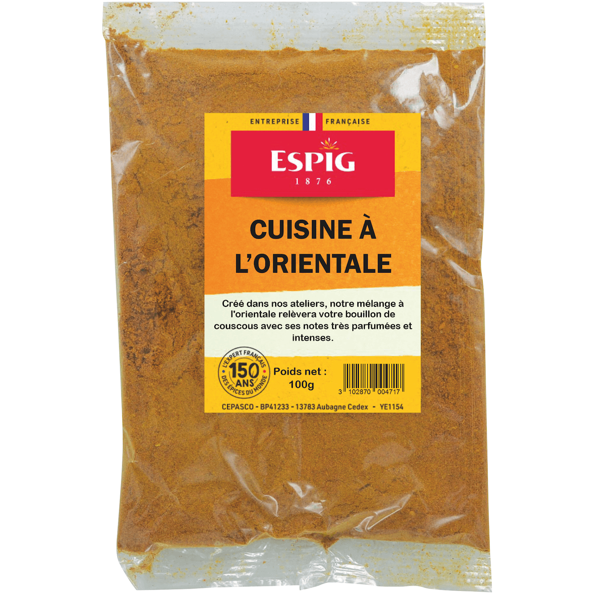 CUISINE ORIENTALE - 100G