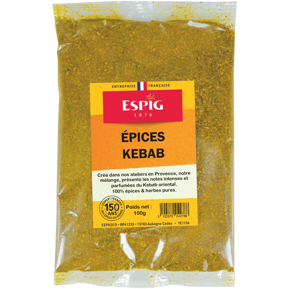 EPICES KEBAB - 100G