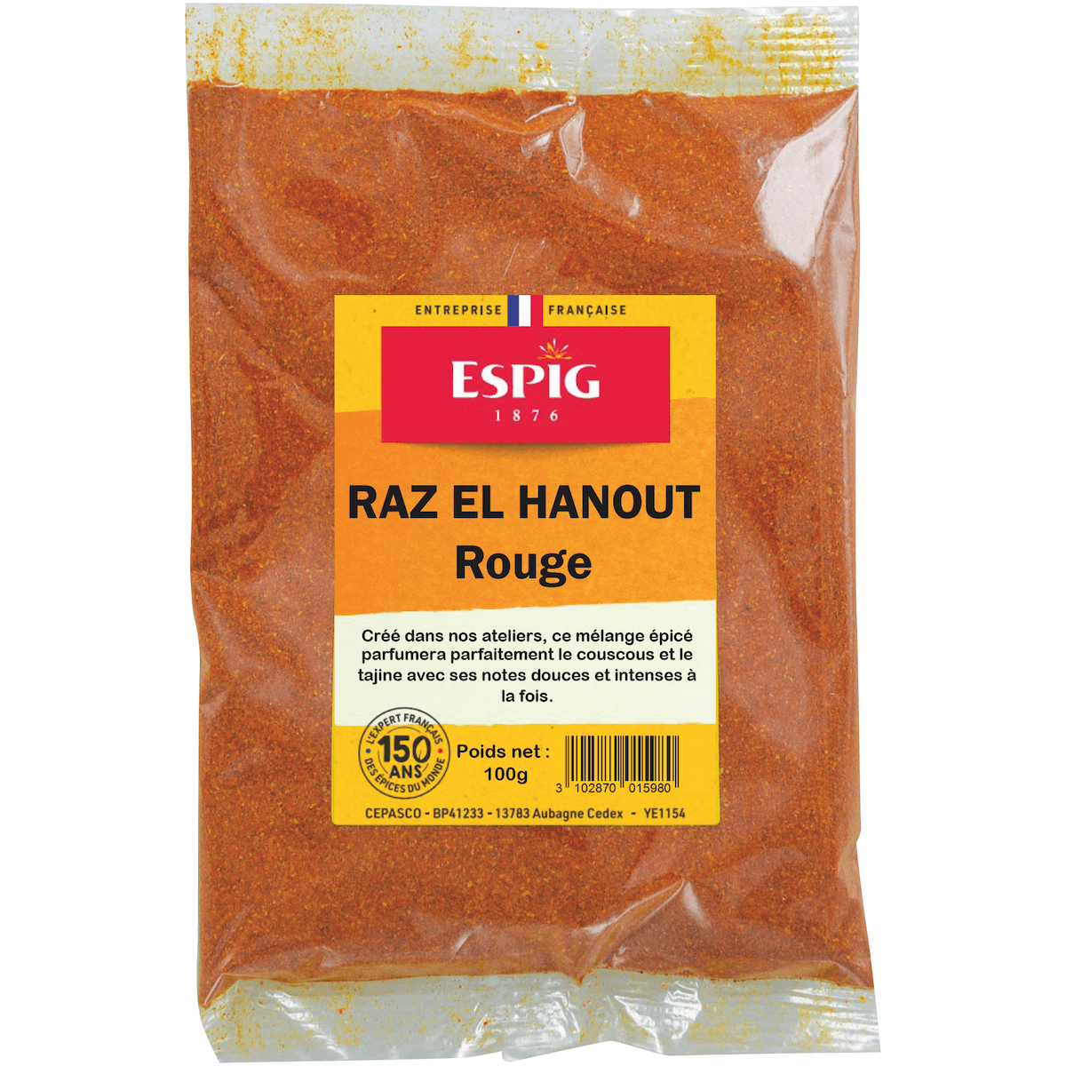 RAS EL HANOUT ROUGE - 100G