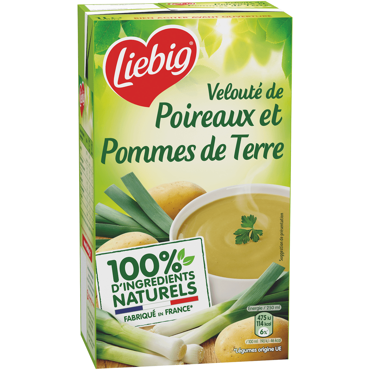 VELOUTE DE POIREAUX ET POMMES DE TERRE FRANCAISES 1L