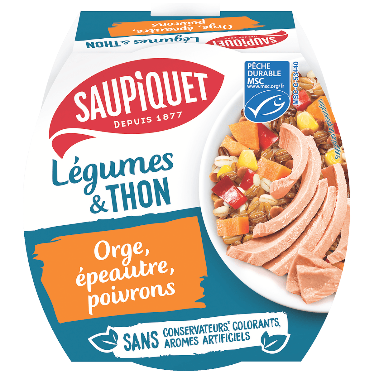 SALADE ORGE THON MSC EPAUTRE - 160G