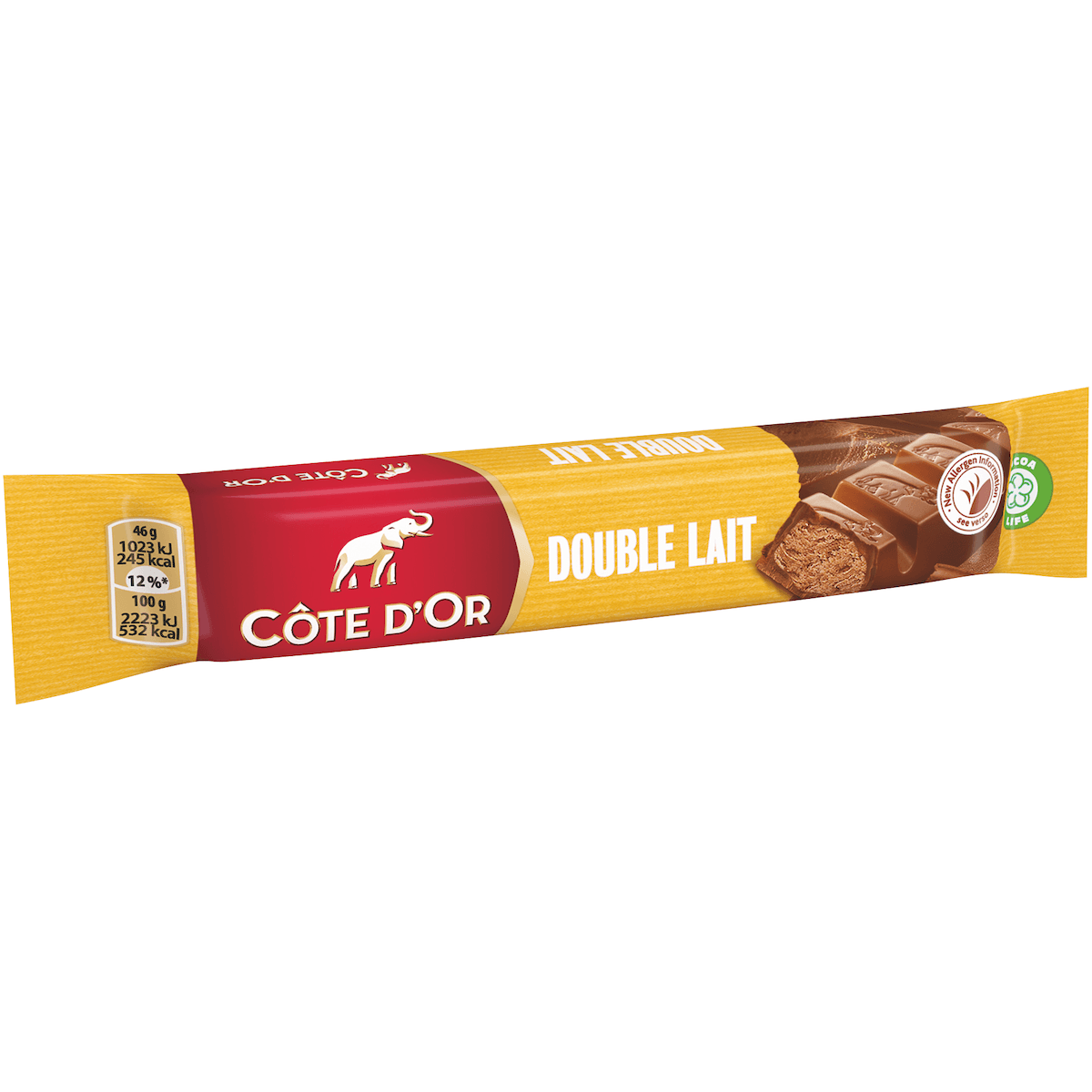 BARRE DOUBLE LAIT 46G