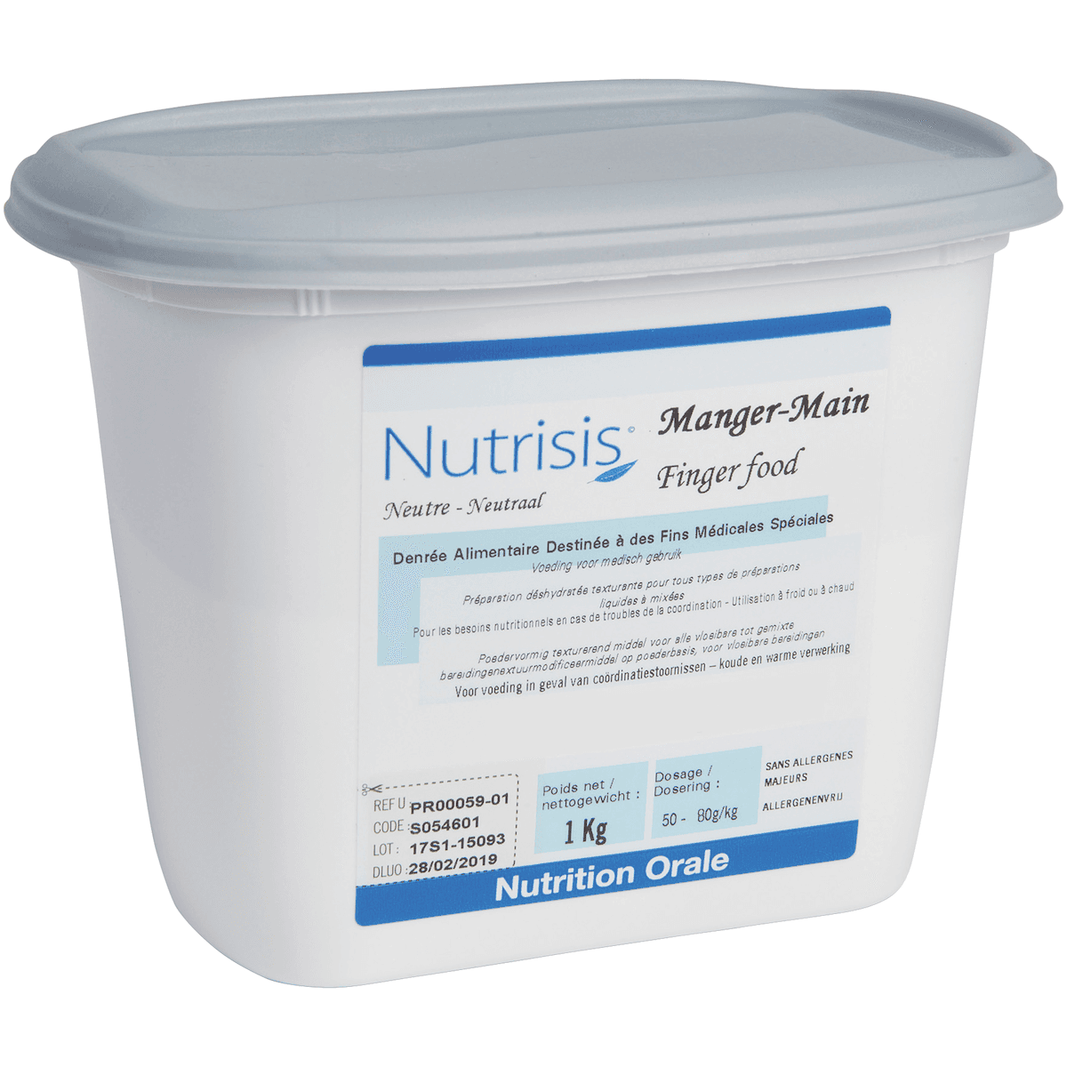 MANGER-MAIN - POT 1KG