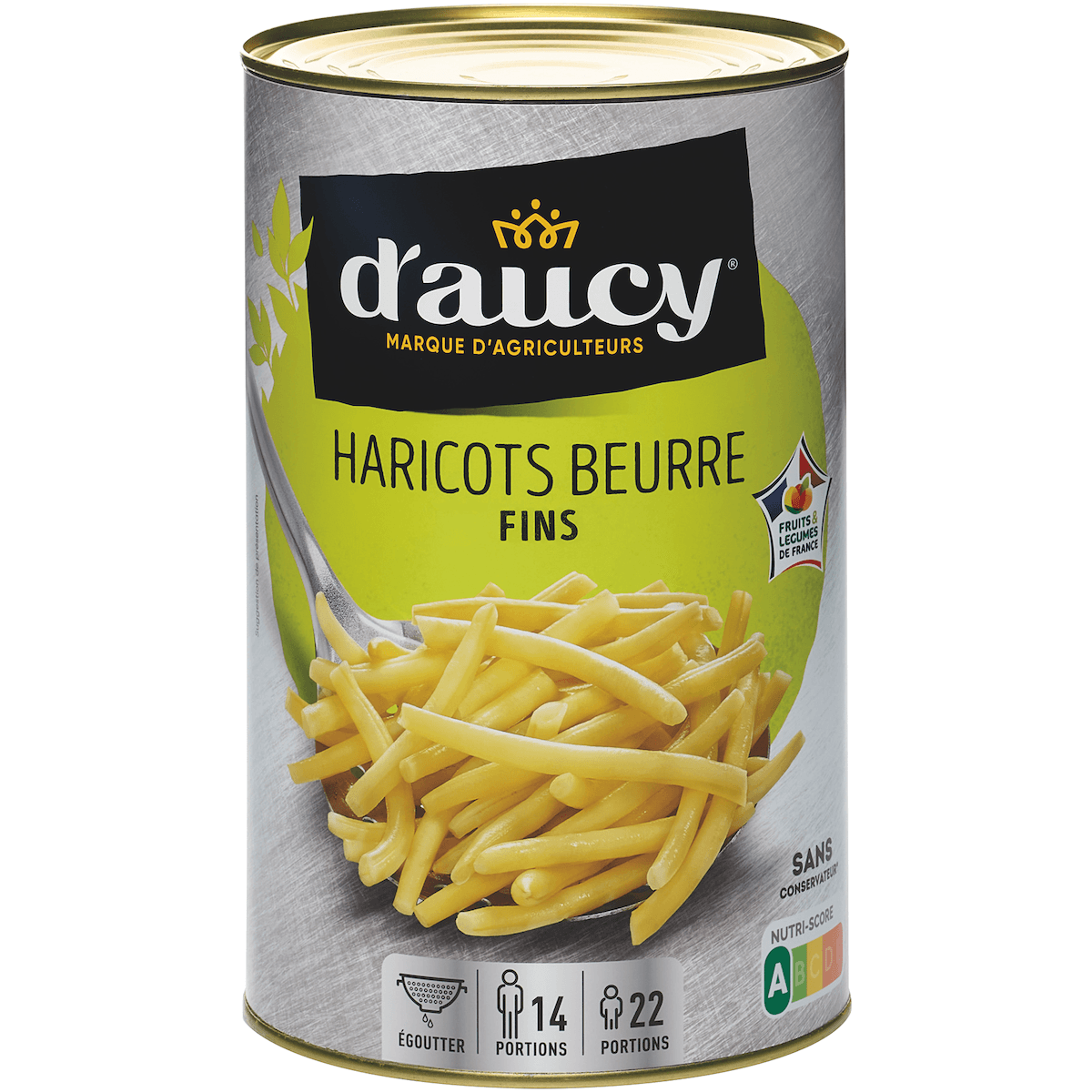 HARICOTS BEURRE FINS - BTE 5/1 - CULTIVE 100% FRANCE - CEE2