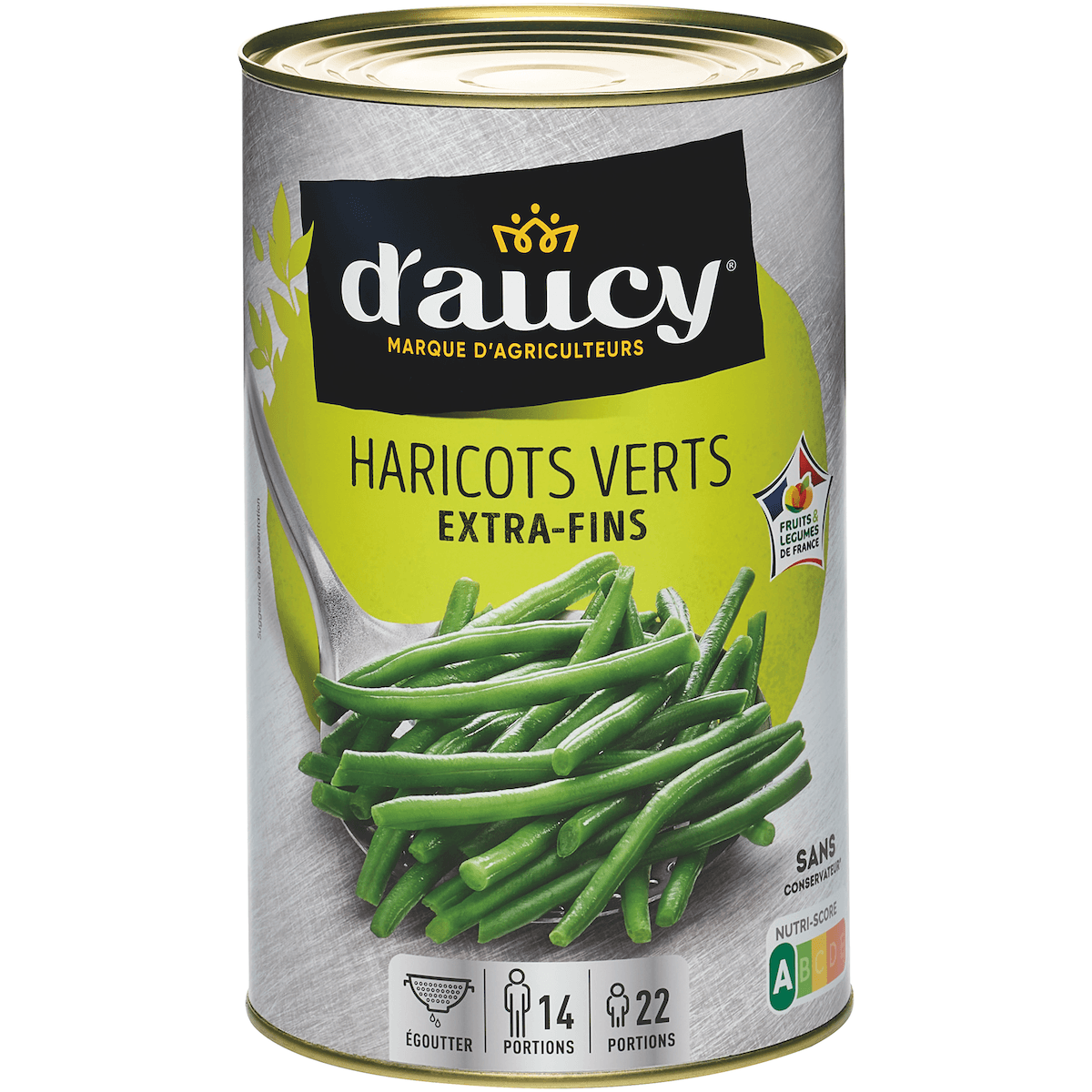 HARICOTS VERTS EXTRA-FINS - BTE 5/1 - CULTIVE 100% FRANCE - CEE2