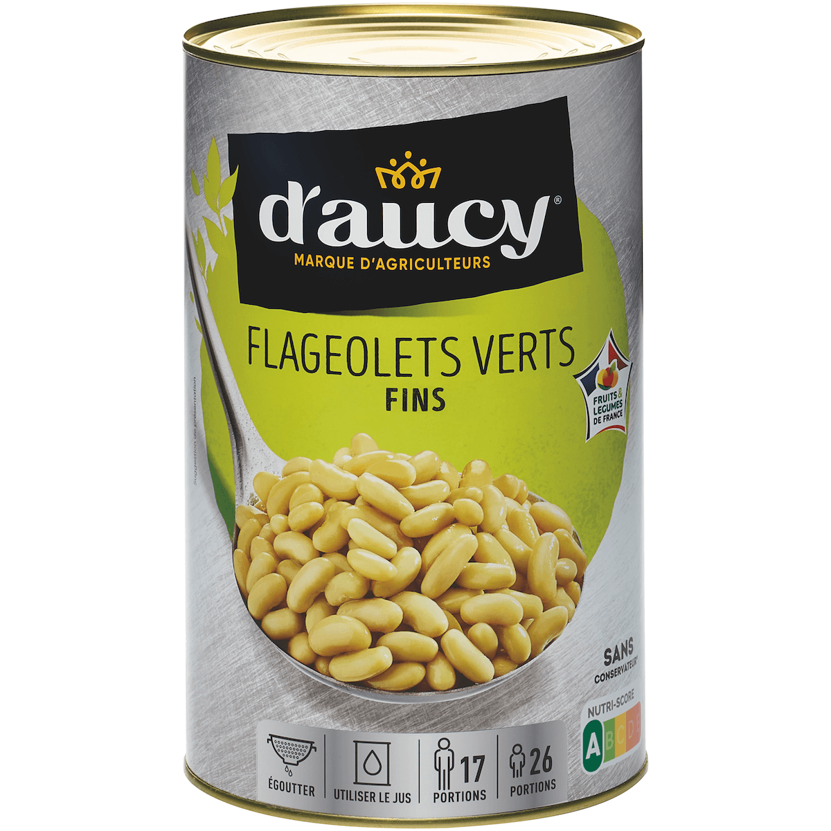 FLAGEOLETS VERTS FINS - BTE 5/1 - CULTIVE 100% FRANCE - CEE2