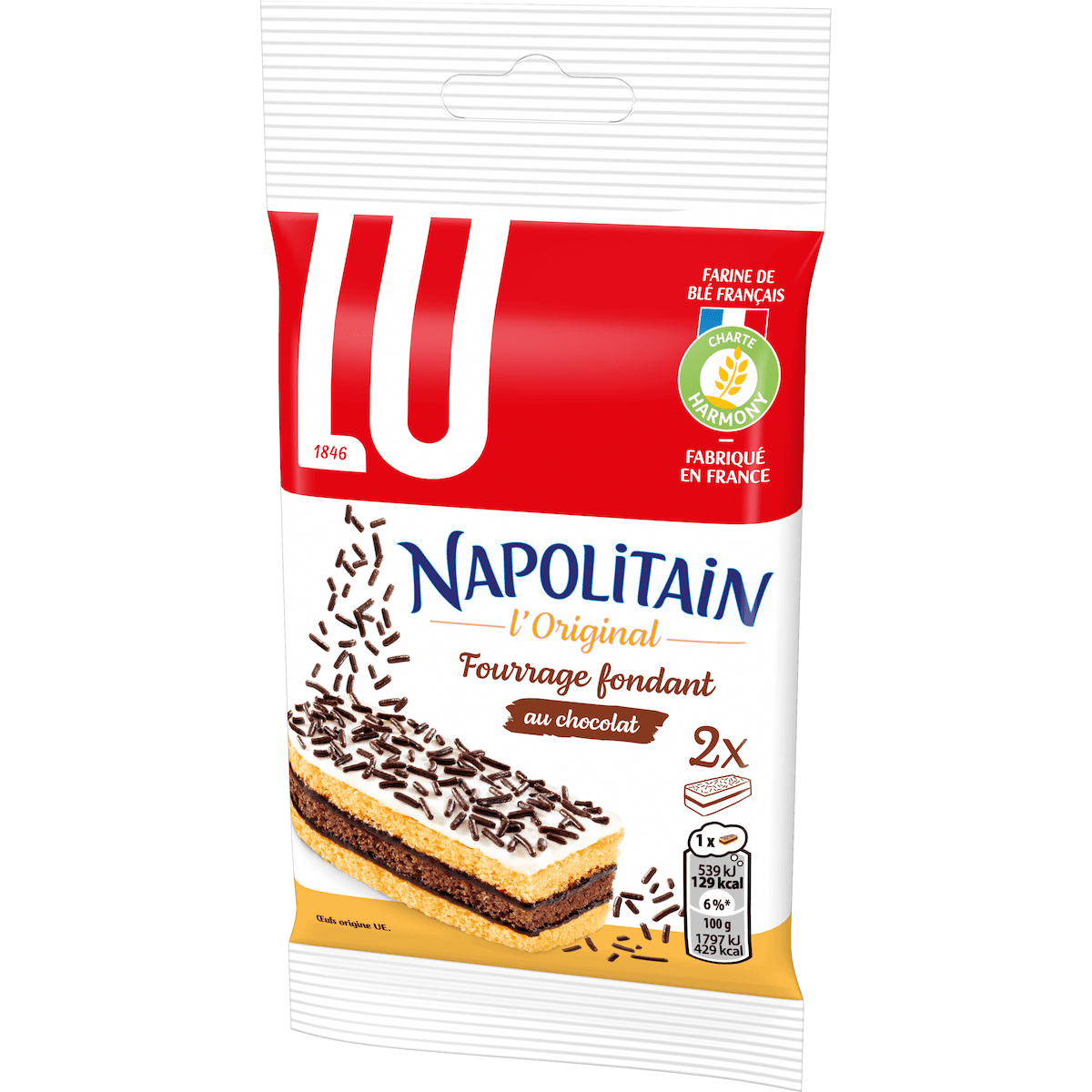 NAPOLITAIN CLASSIC X2 POCKET 60G
