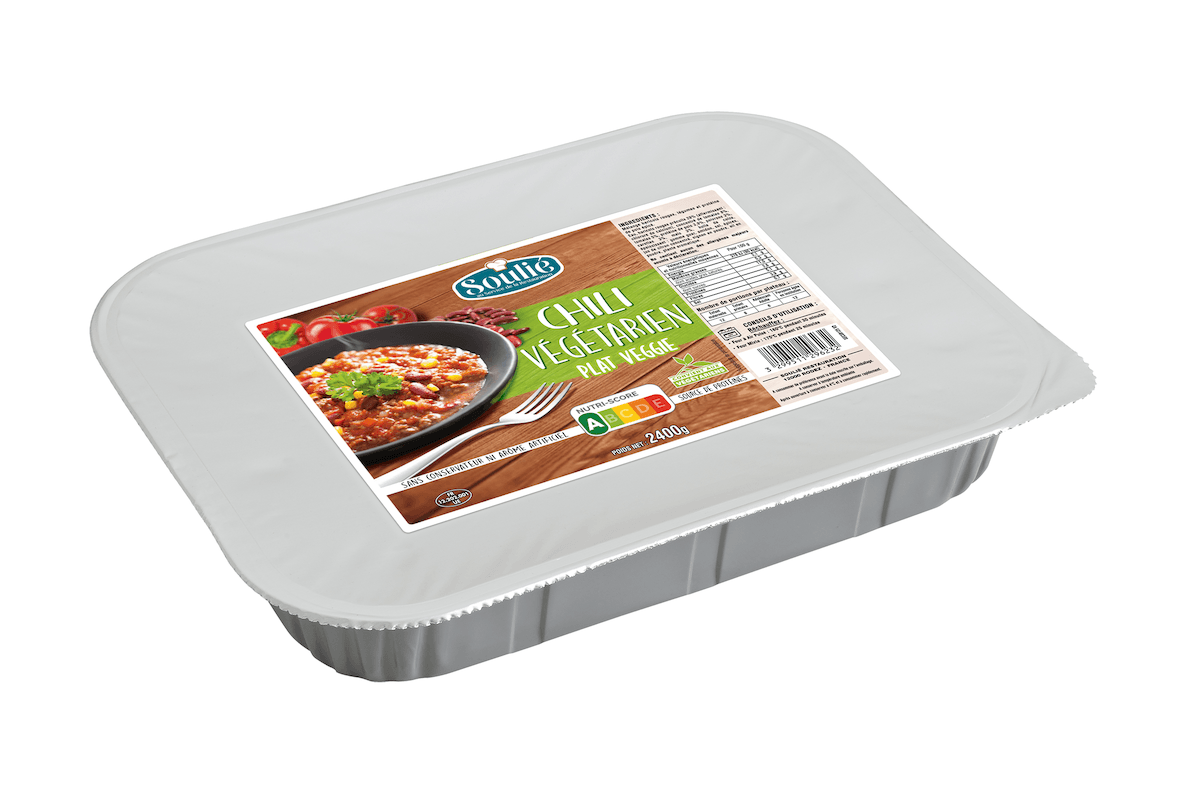 CHILI VEGETARIEN - PLATEAU 2,4KG