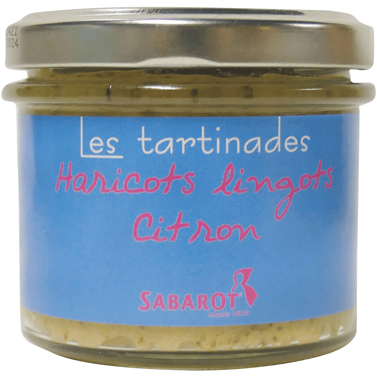 TARTINADE HARICOTS LINGOTS CITRON - BOITE 110G