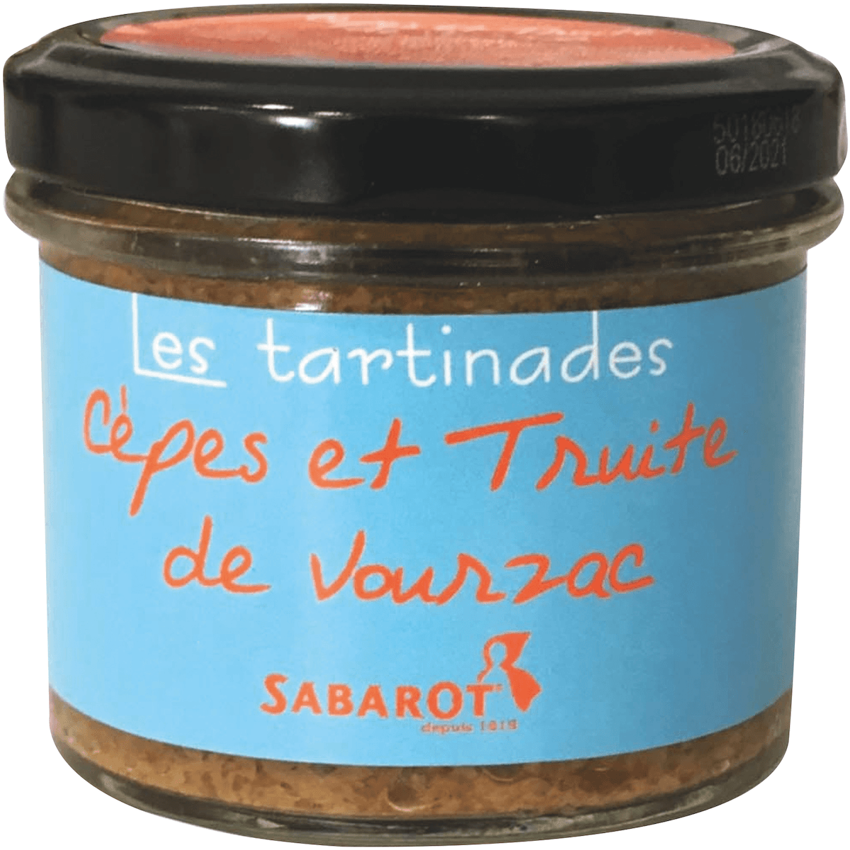 TARTINADE CEPES ET TRUITES DU VOURZAC - BOITE 90G