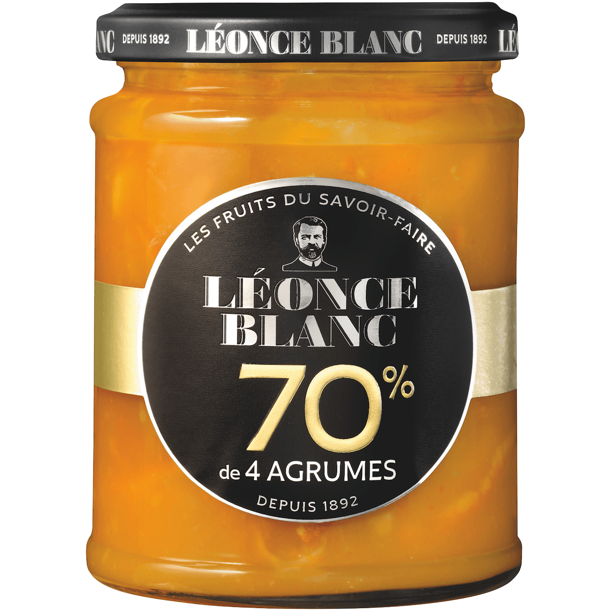 CONFITURE ALL 4 AGRUMES 70% DE FRUITS - BOCAL 320G