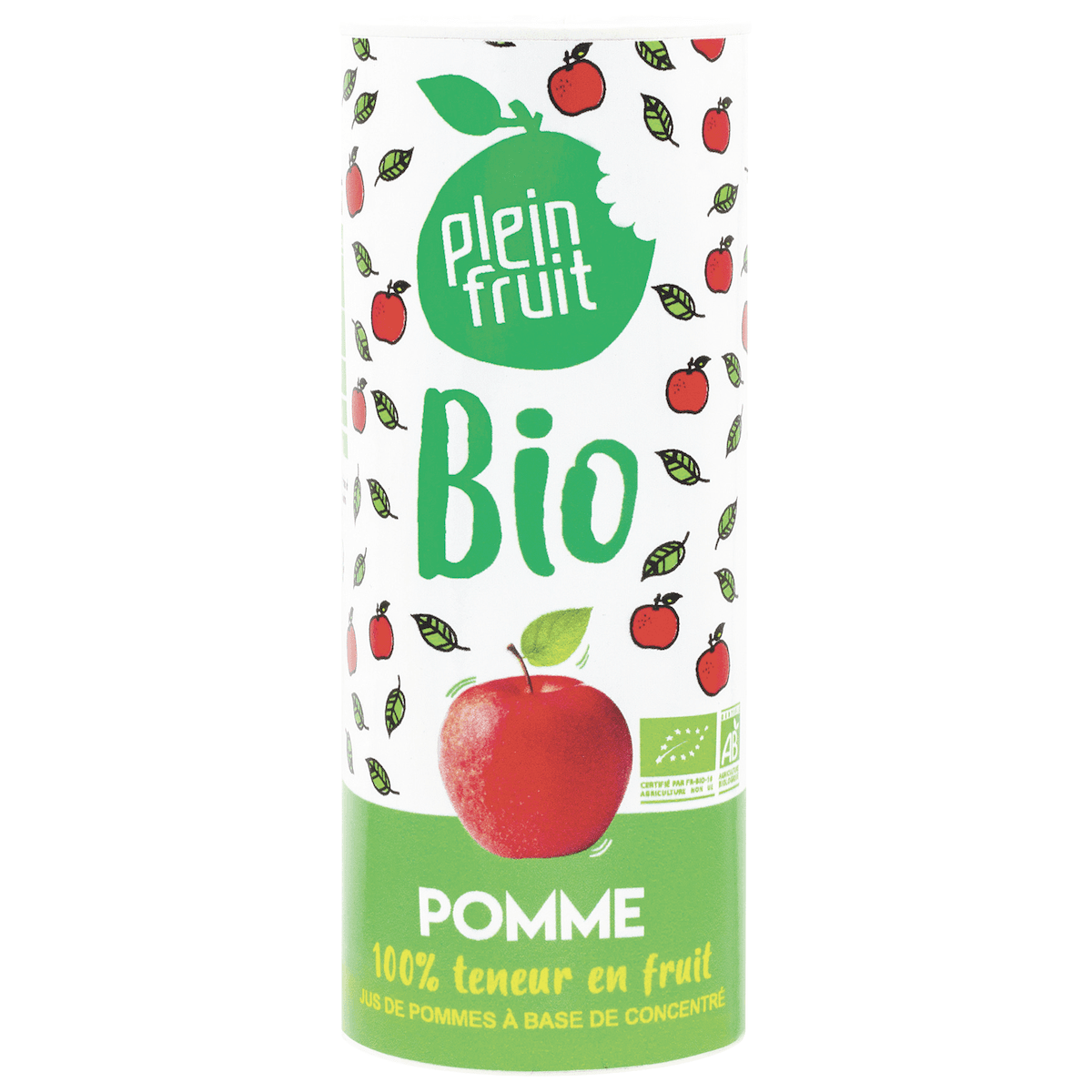 JUS DE POMME BIO CANNETTE CARTON 23.5CL