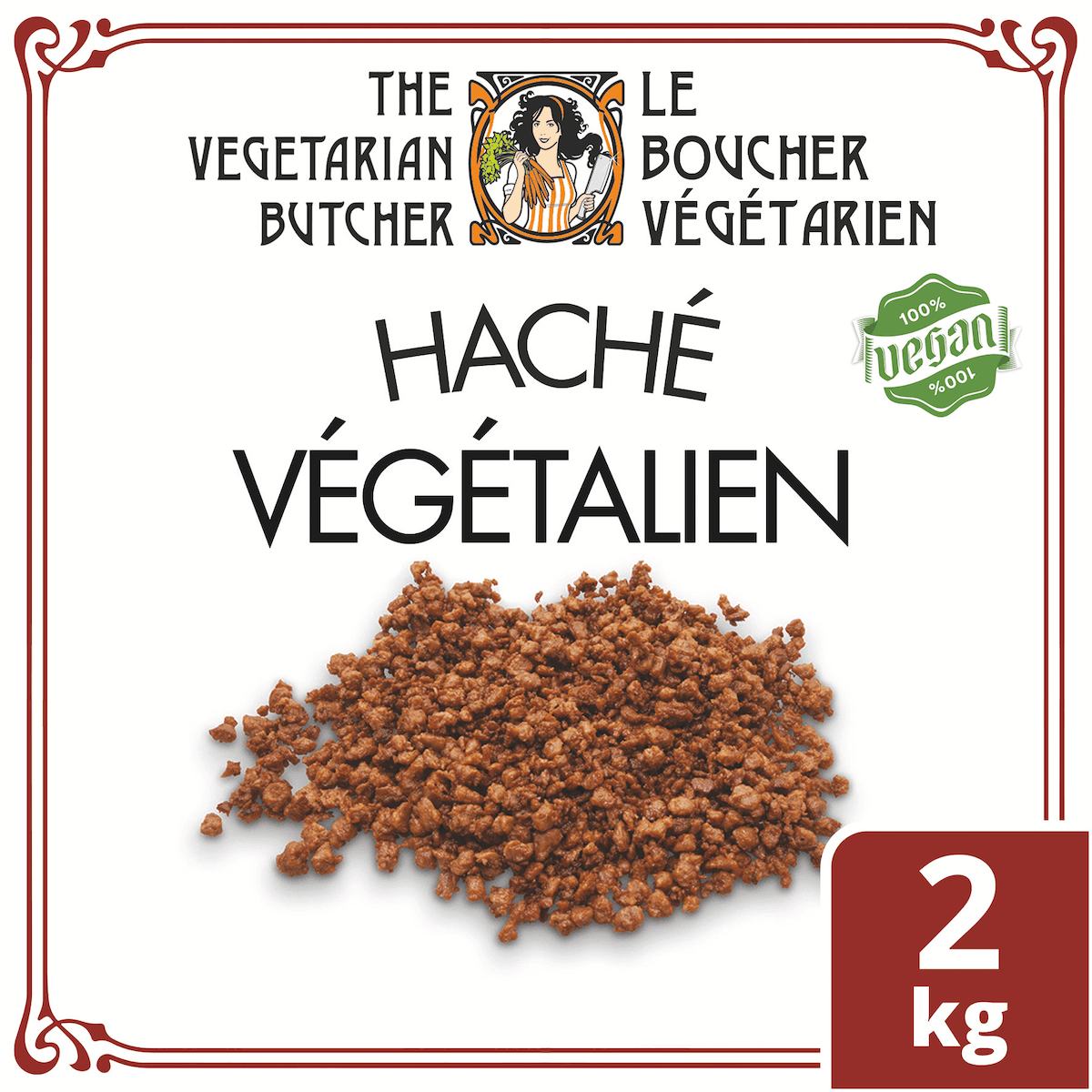 THE VEGETARIAN BUTCHER HACHE VEGETALIEN 2KG