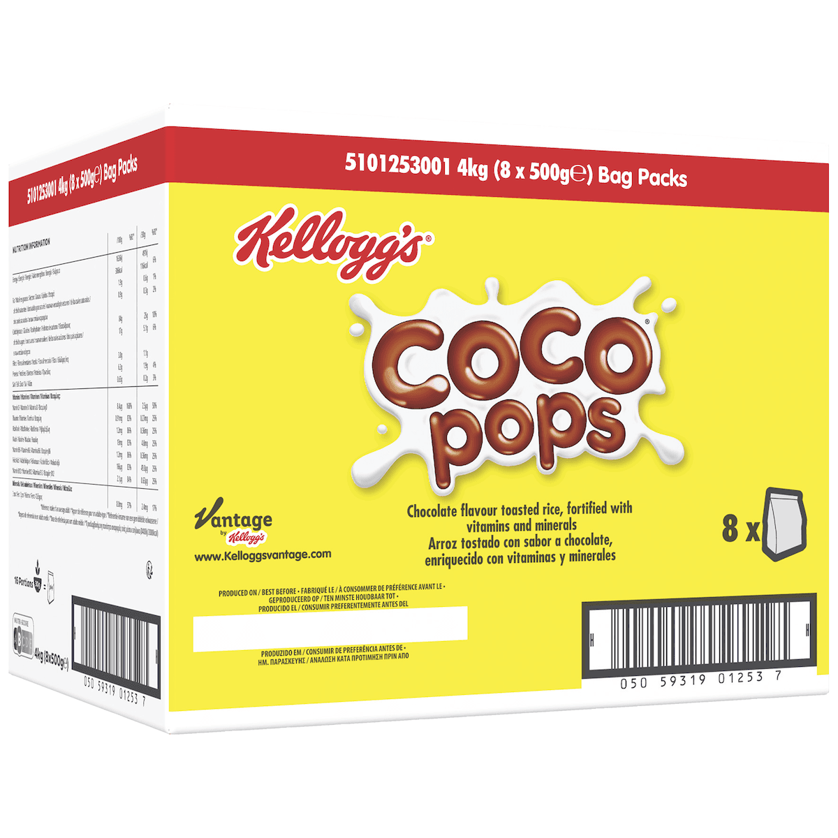 COCO POPS - 8X500G - CRT 4KG