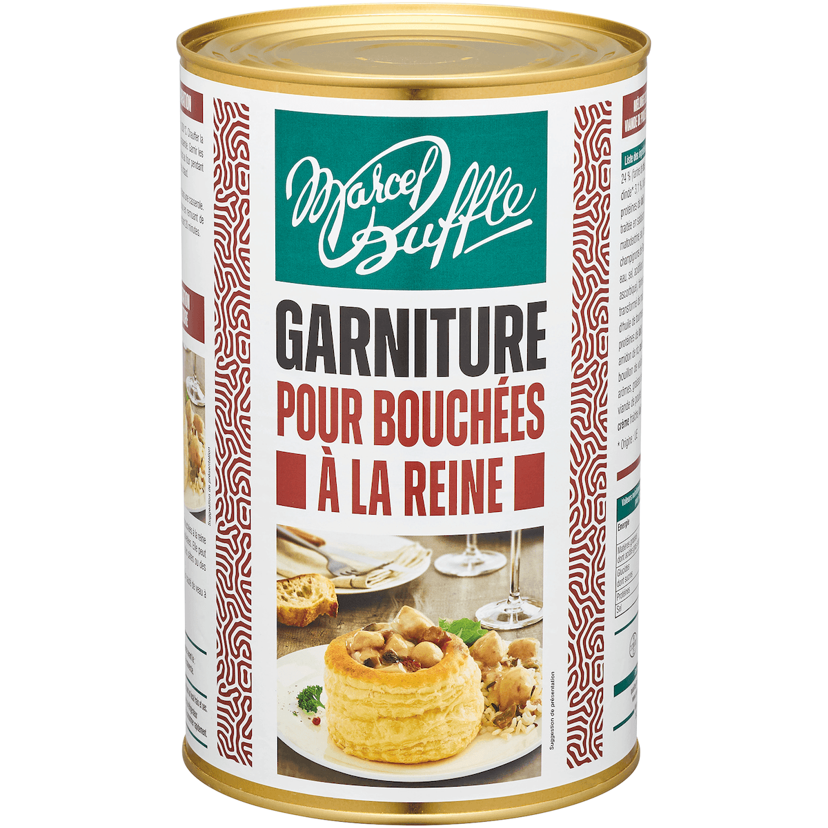 GARNITURE POUR BOUCHEES BTE 5/1
