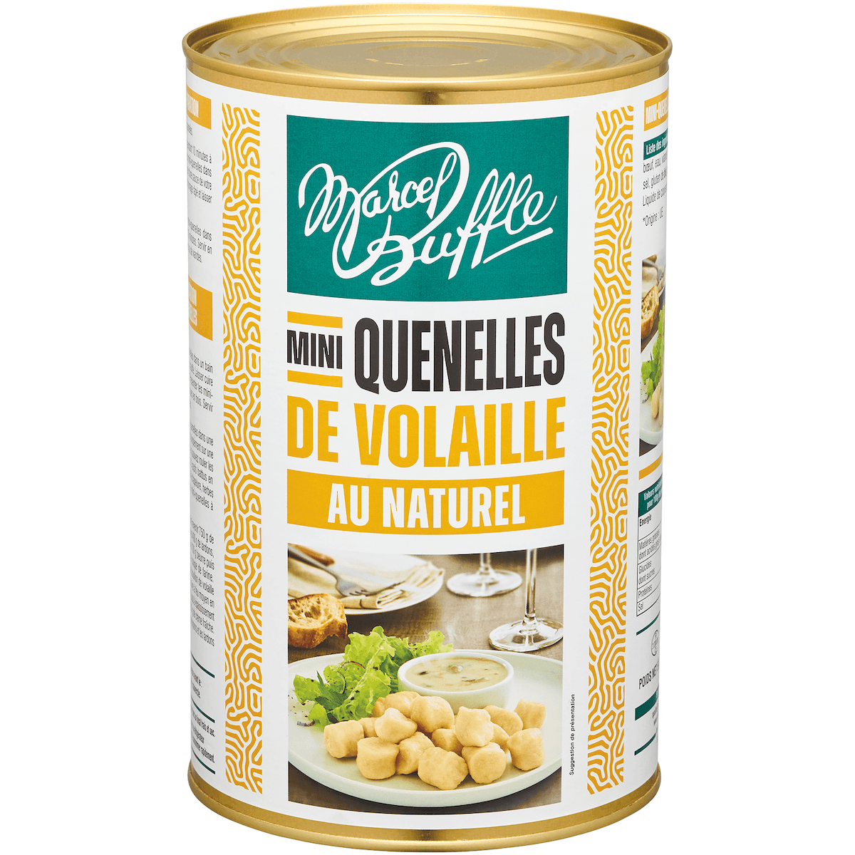 MINI QUENELLES DE VOLAILLE BTE 5/1