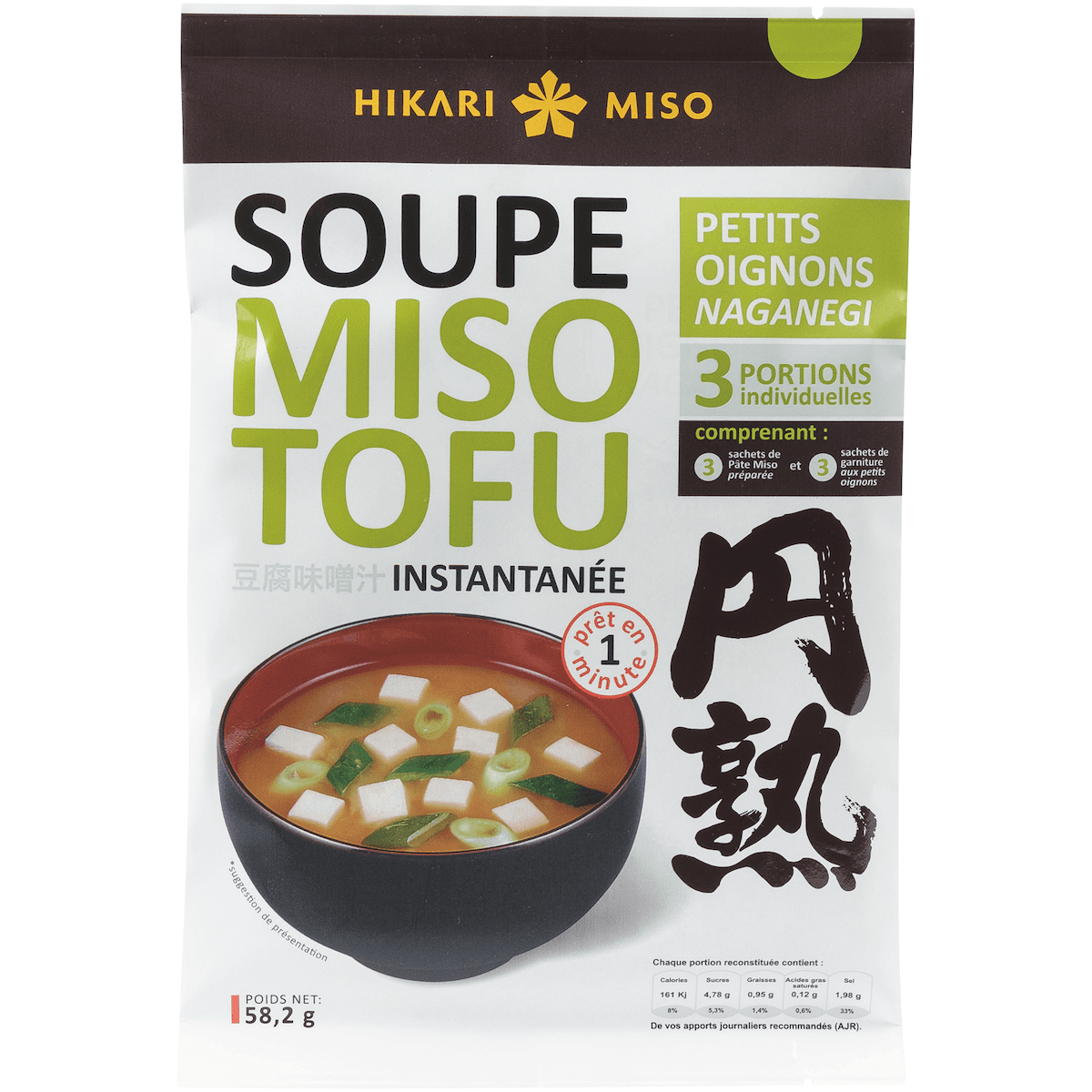 SOUPE MISO OIGNONS NAGANEGI 58.2G