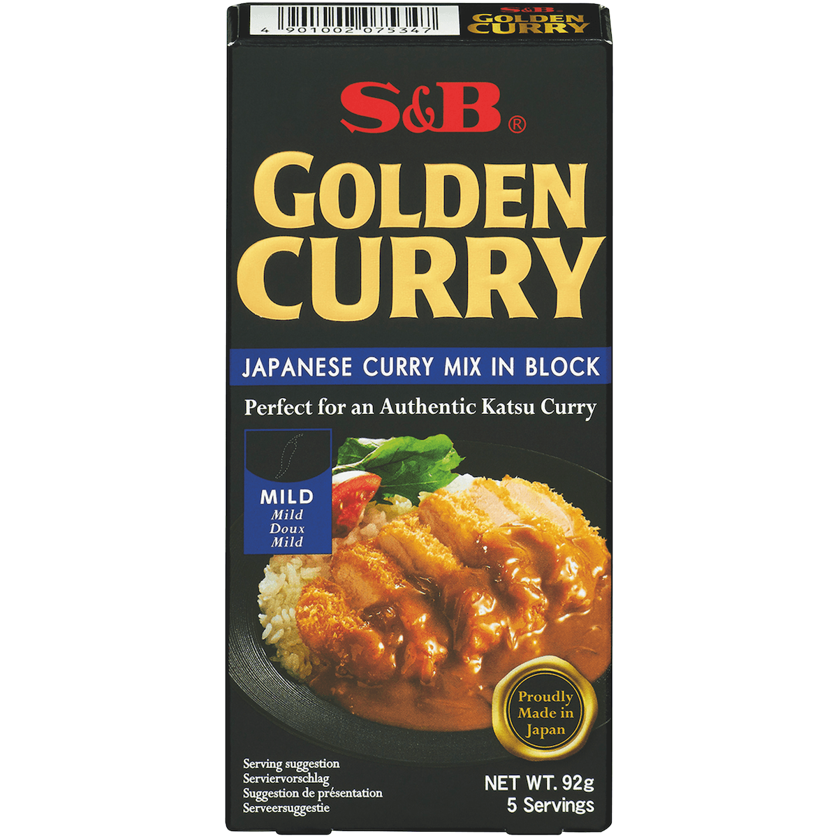 FOODS GOLDEN CURRY MILD 92G
