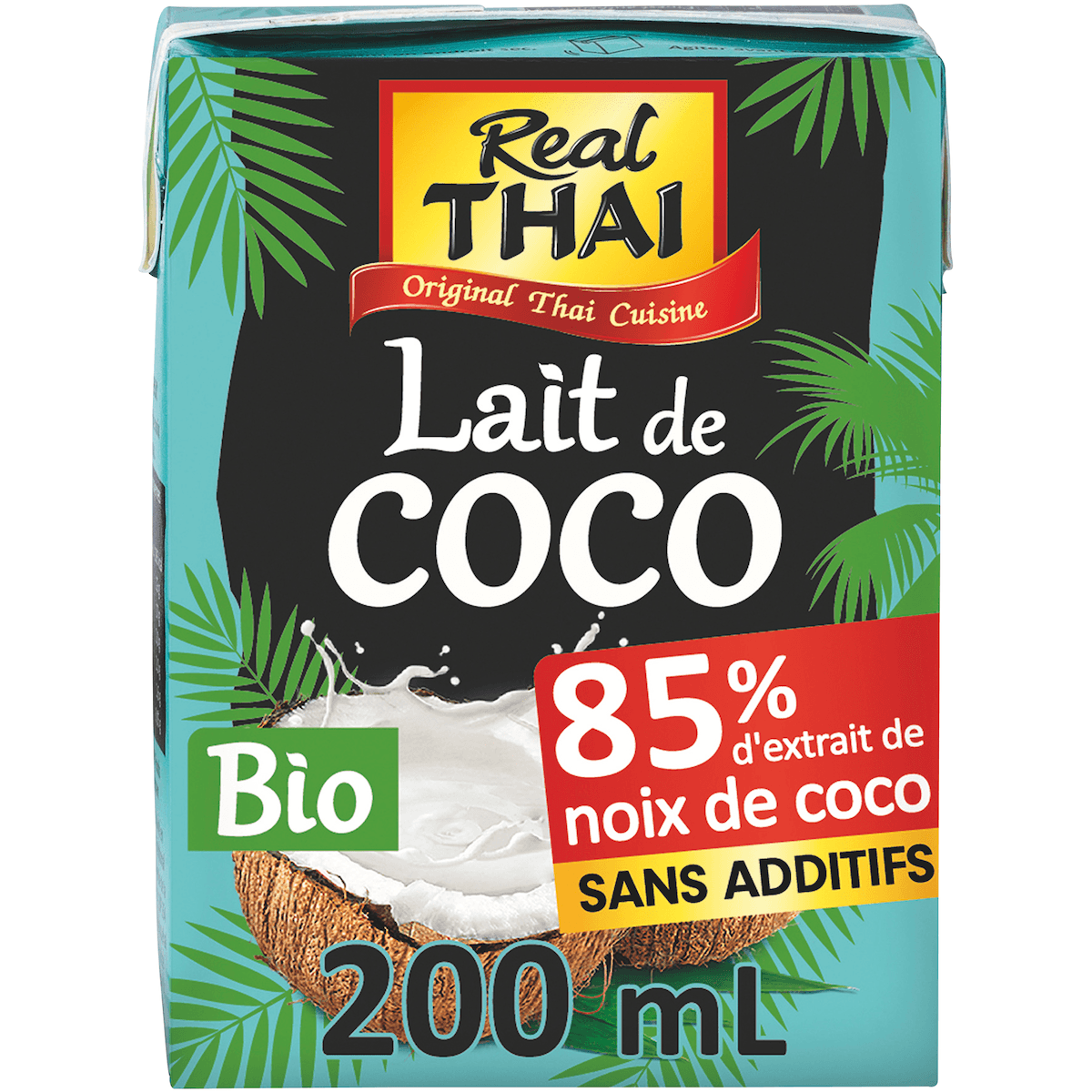 LAIT DE COCO BIO UHT 200ML FR BIO 009