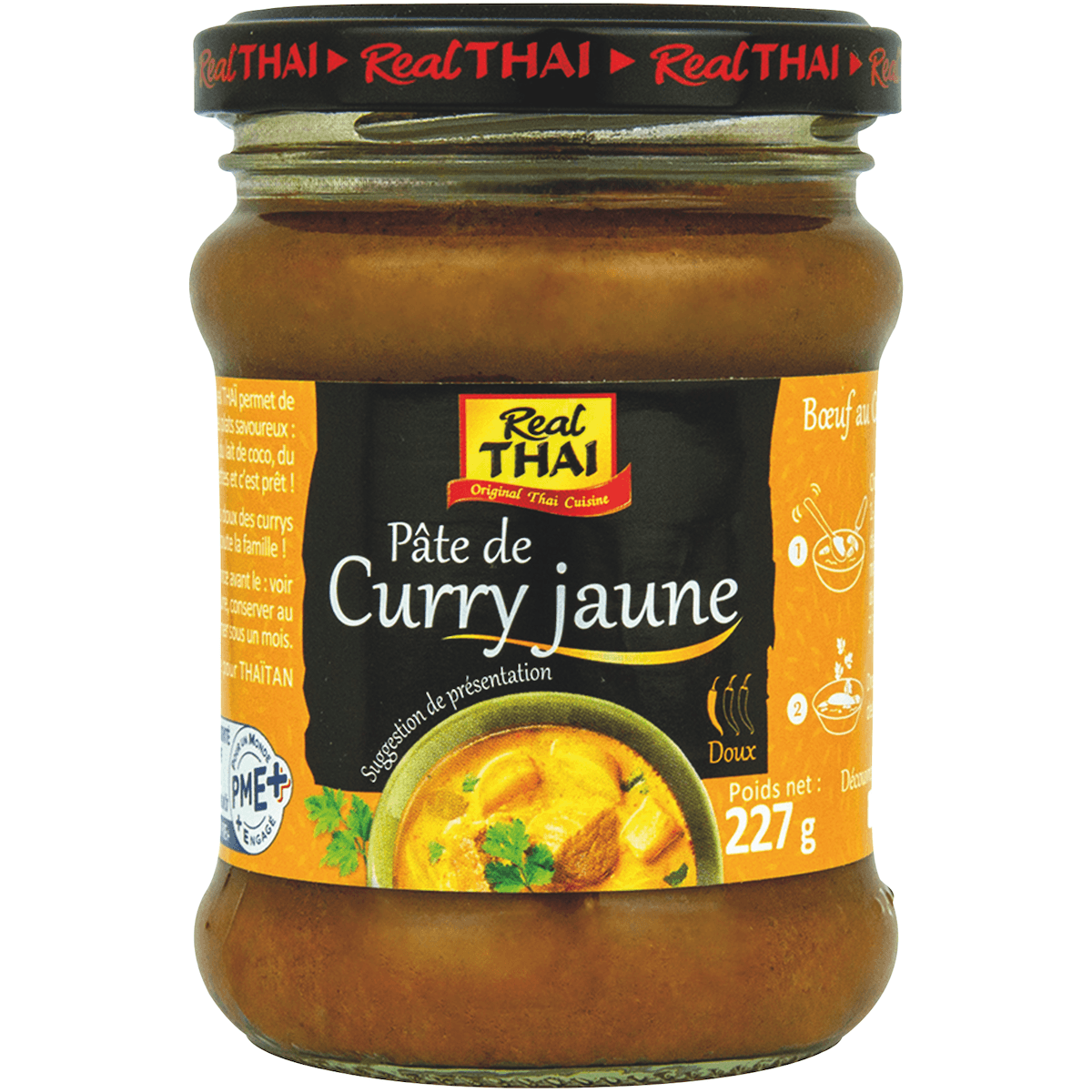 PATE DE CURRY JAUNE 227G