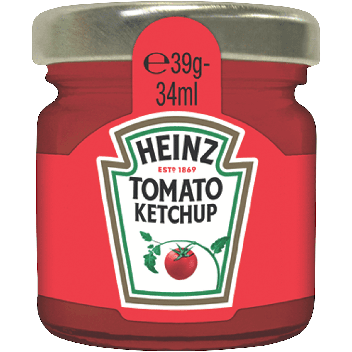 TOMATO KETCHUP MINI POTS VERRE - 80X34ML