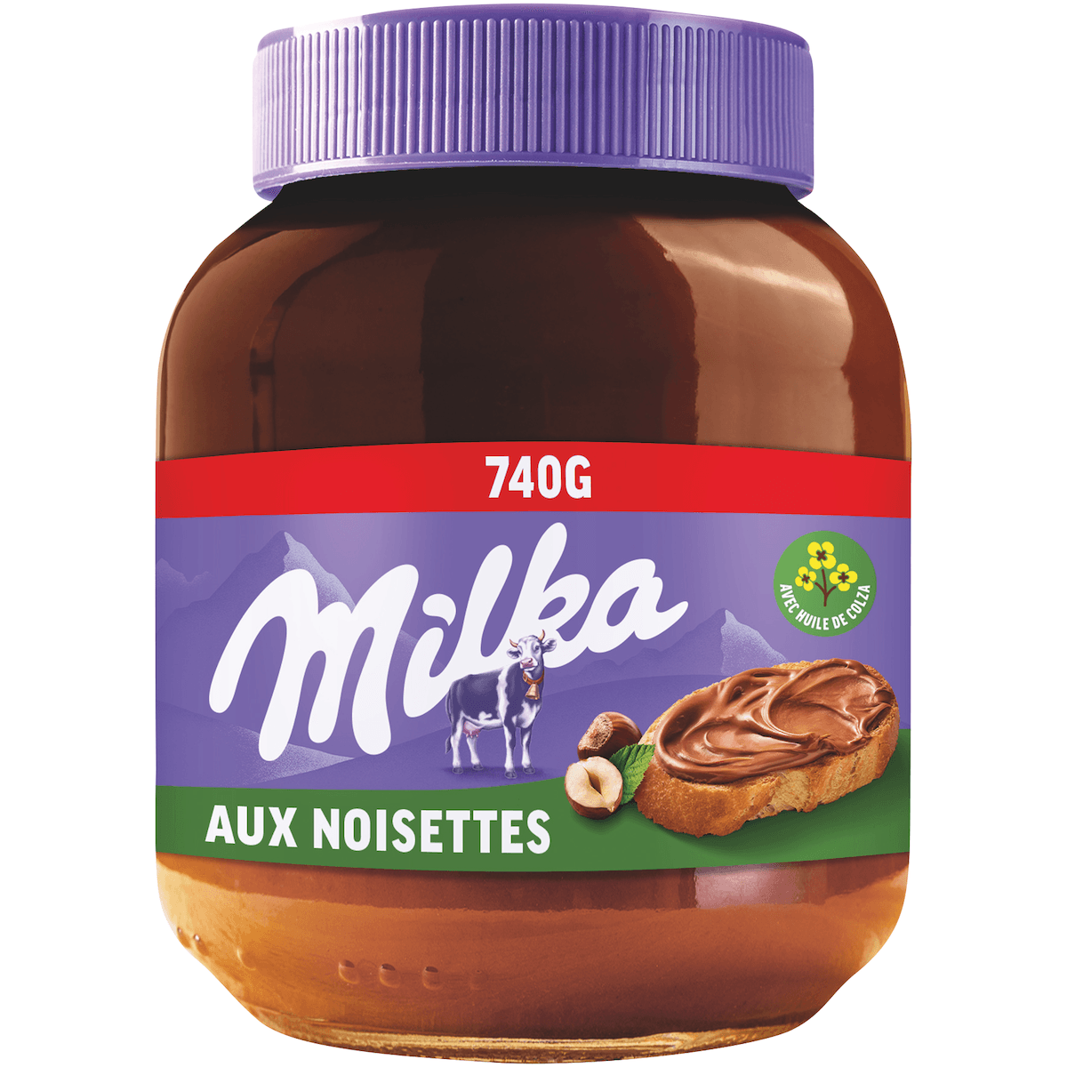 MILKA PATE A TARTINER 740G