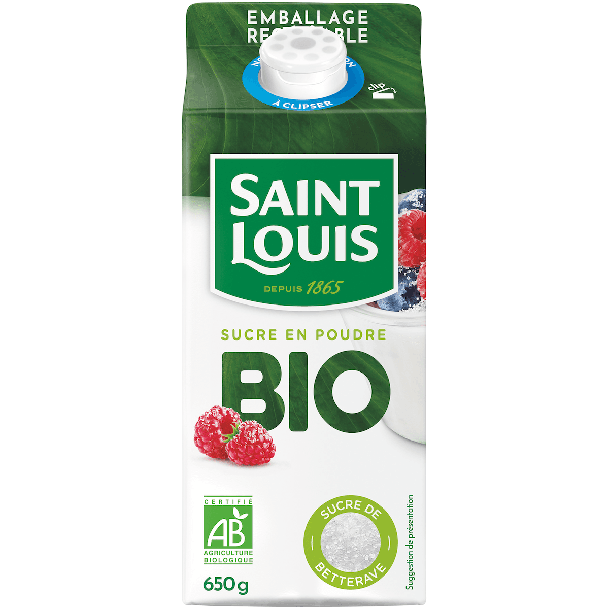PACK SUCRE EN POUDRE DE BETTERAVE BIO 650G