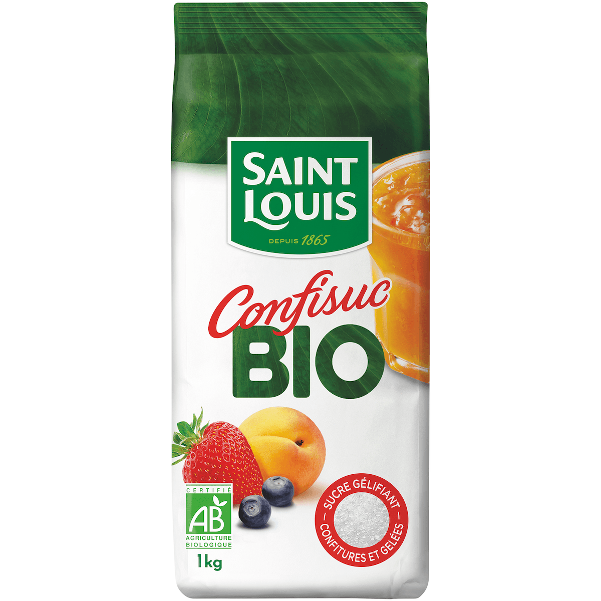 CONFISUC BIO "CONFITURES ET GELEES" 1KG