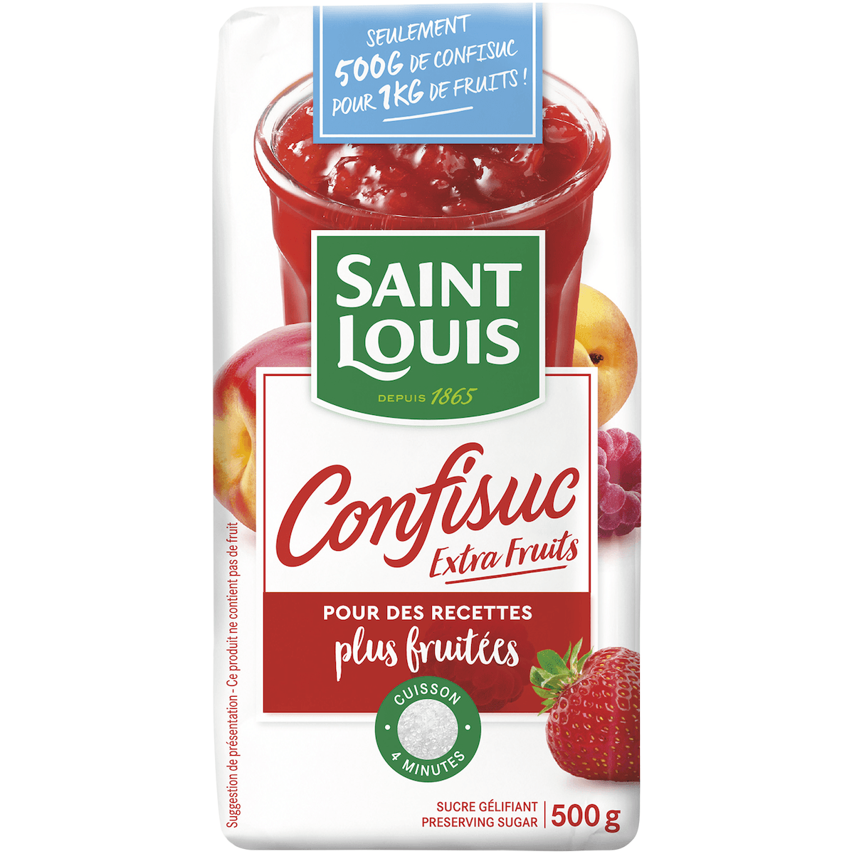 CONFISUC EXTRA FRUITS 500G