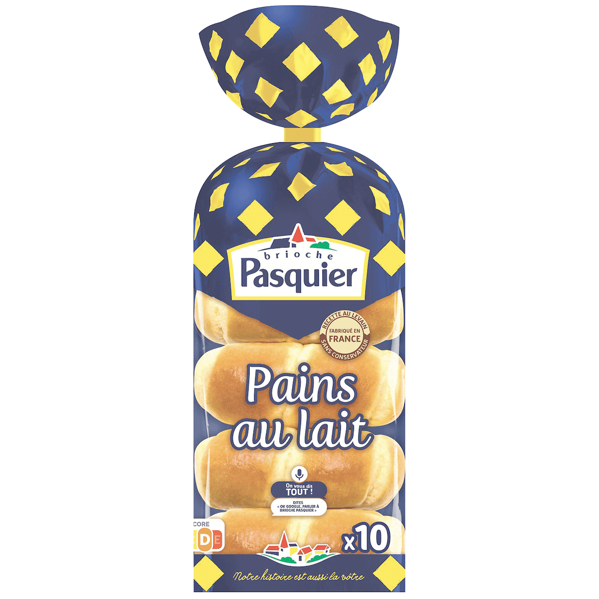 PAIN AU LAIT X10 - 350G