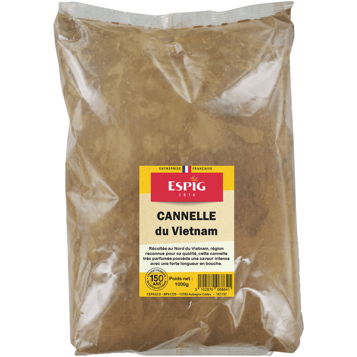CANNELLE MOULUE DU VIETNAM - 1KG