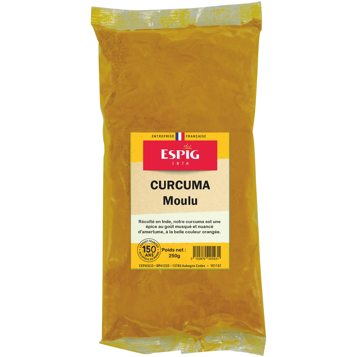 CURCUMA POUDRE - 250G