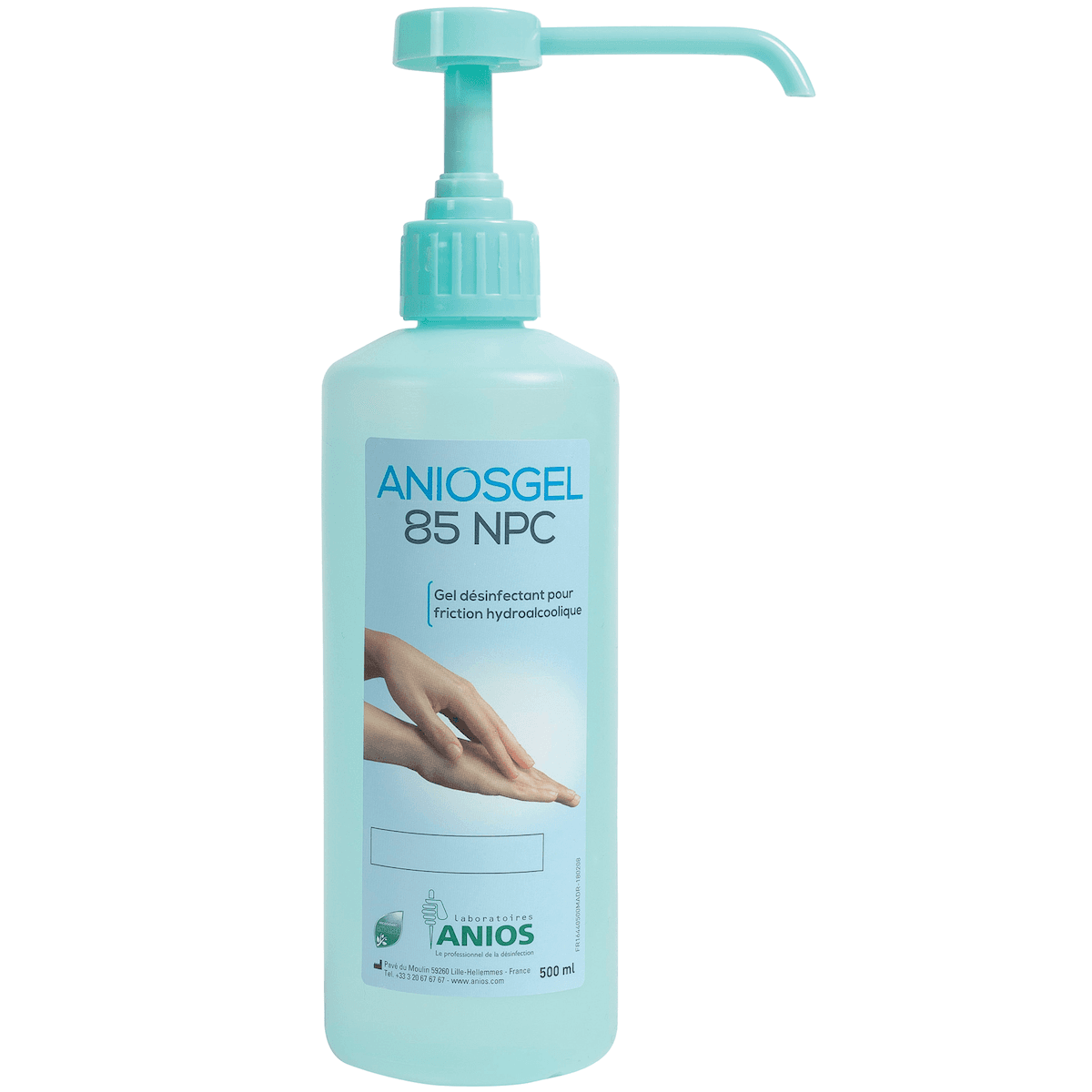 GEL HYDROALCOOLIQUE ANIOSGEL 85 NPC - FLACON DE 500ML