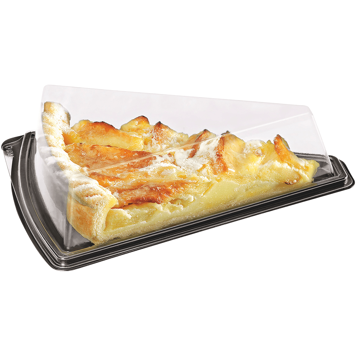 1 PART DE TARTE OU FLAN TRIANGLE NOIR/ CRISTAL SUCREE/SALEE -SCT 30