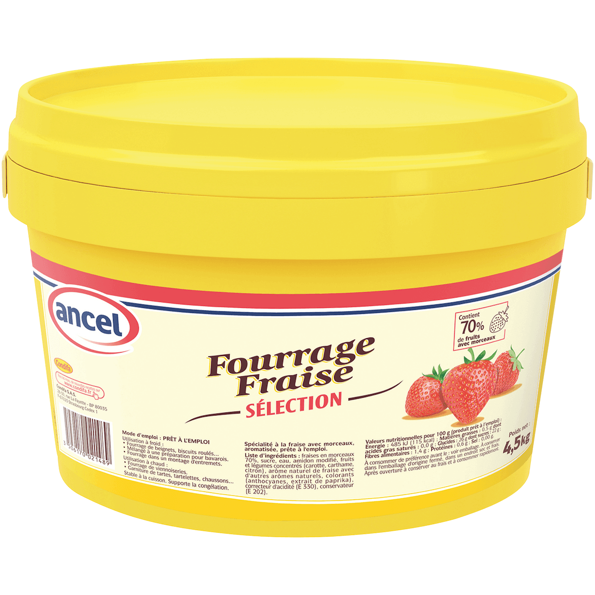 FOURRAGE FRAISE  SEAU 4.5KG