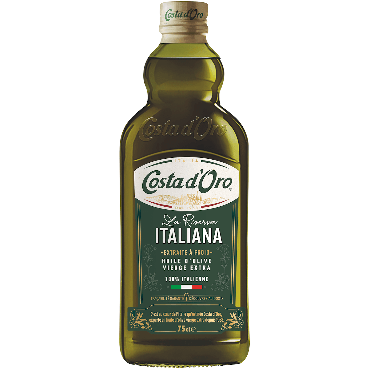 HUILE D OLIVE LA RISERVA ITALIANA - 0.75L