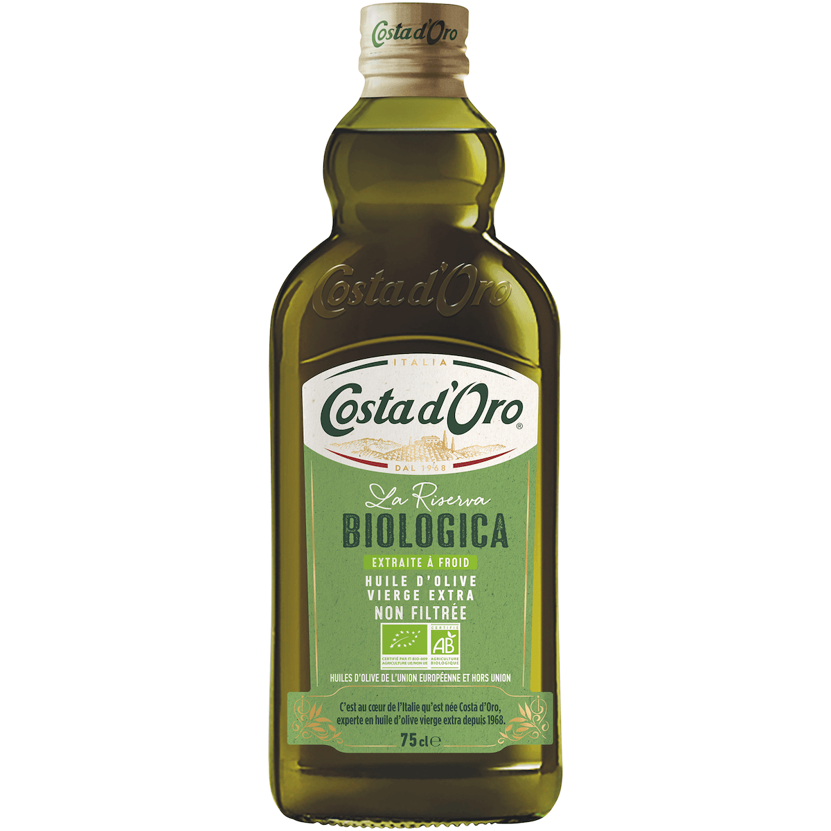 HUILE D OLIVE LA RISERVA BIOLOGICA - 0.75L
