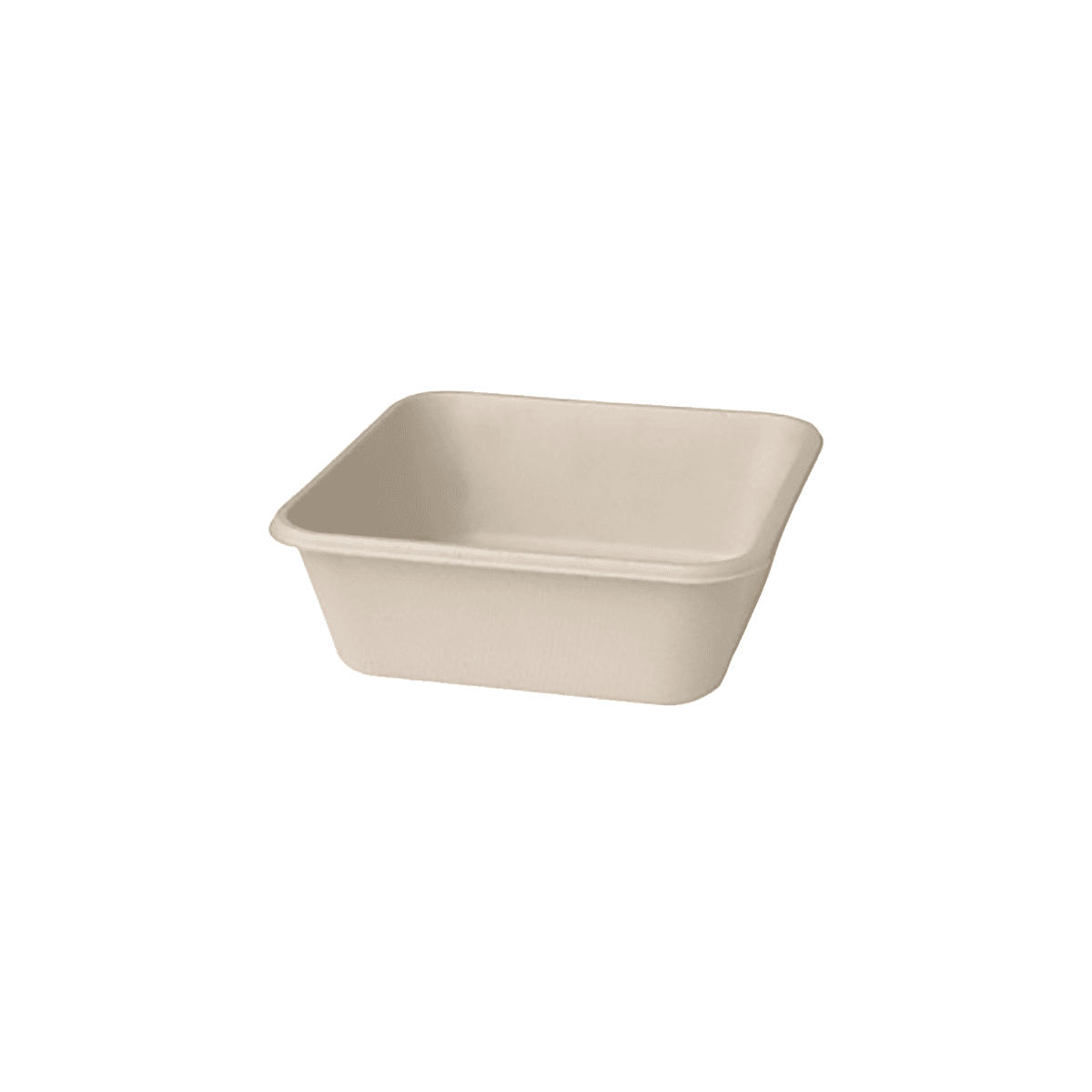 BOÎTE CARRÉE  900 ML  BAGASSE MARRON - 40 PIE