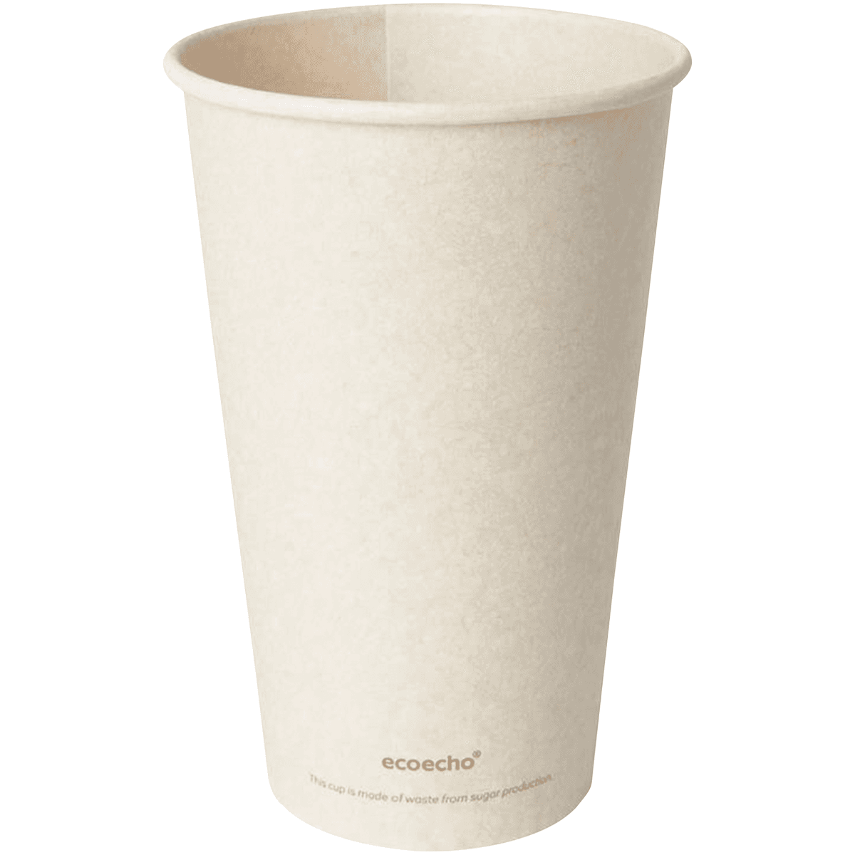 TASSE "SWEET" POUR BOISSON CHAUDE 470 ML BAGASSE/PLA DÉCORÉ DÉCOR 25X36