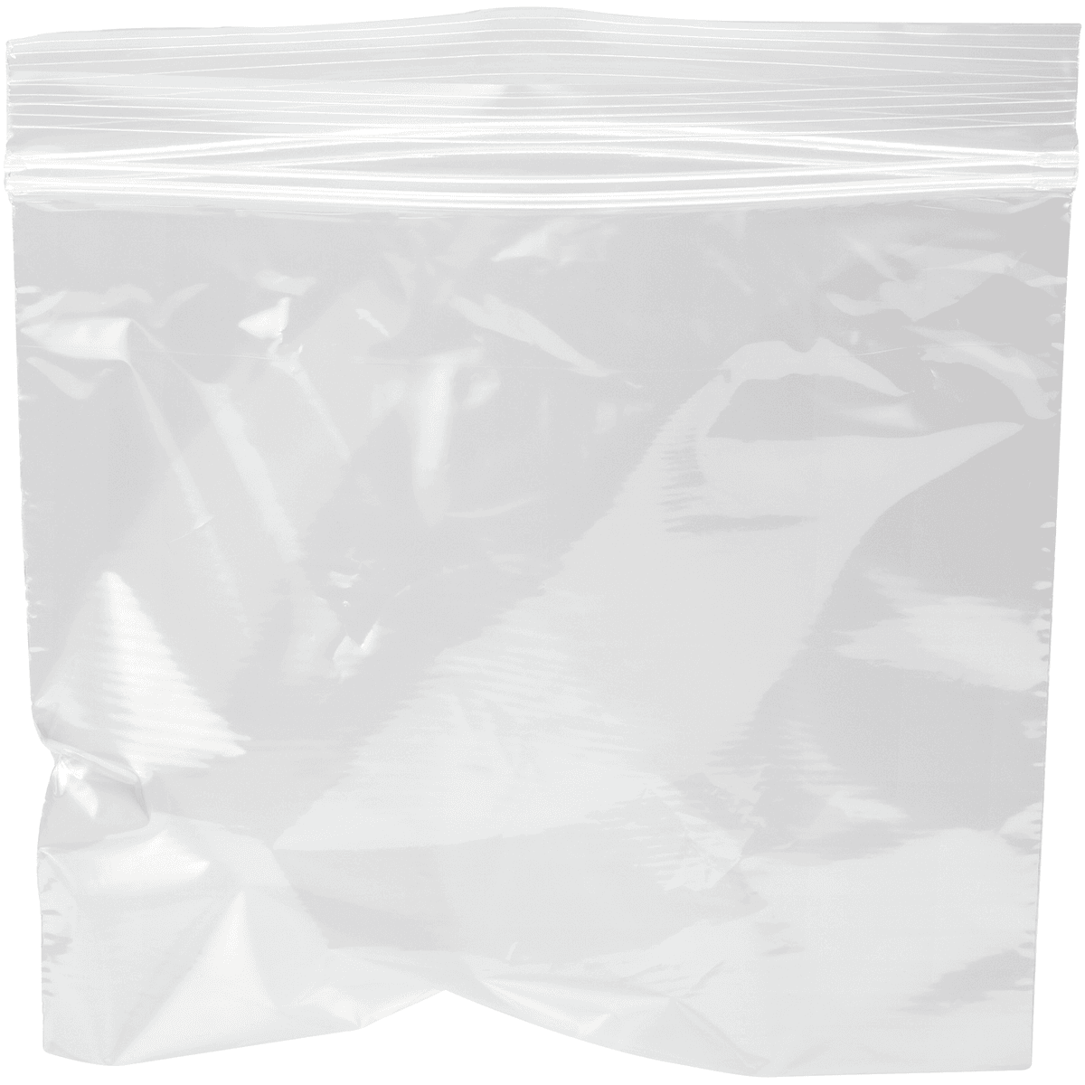 SACHET ZIP POLYÉTHYLÈNE TRANSPARENT 16X22CM - CARTON DE 2000