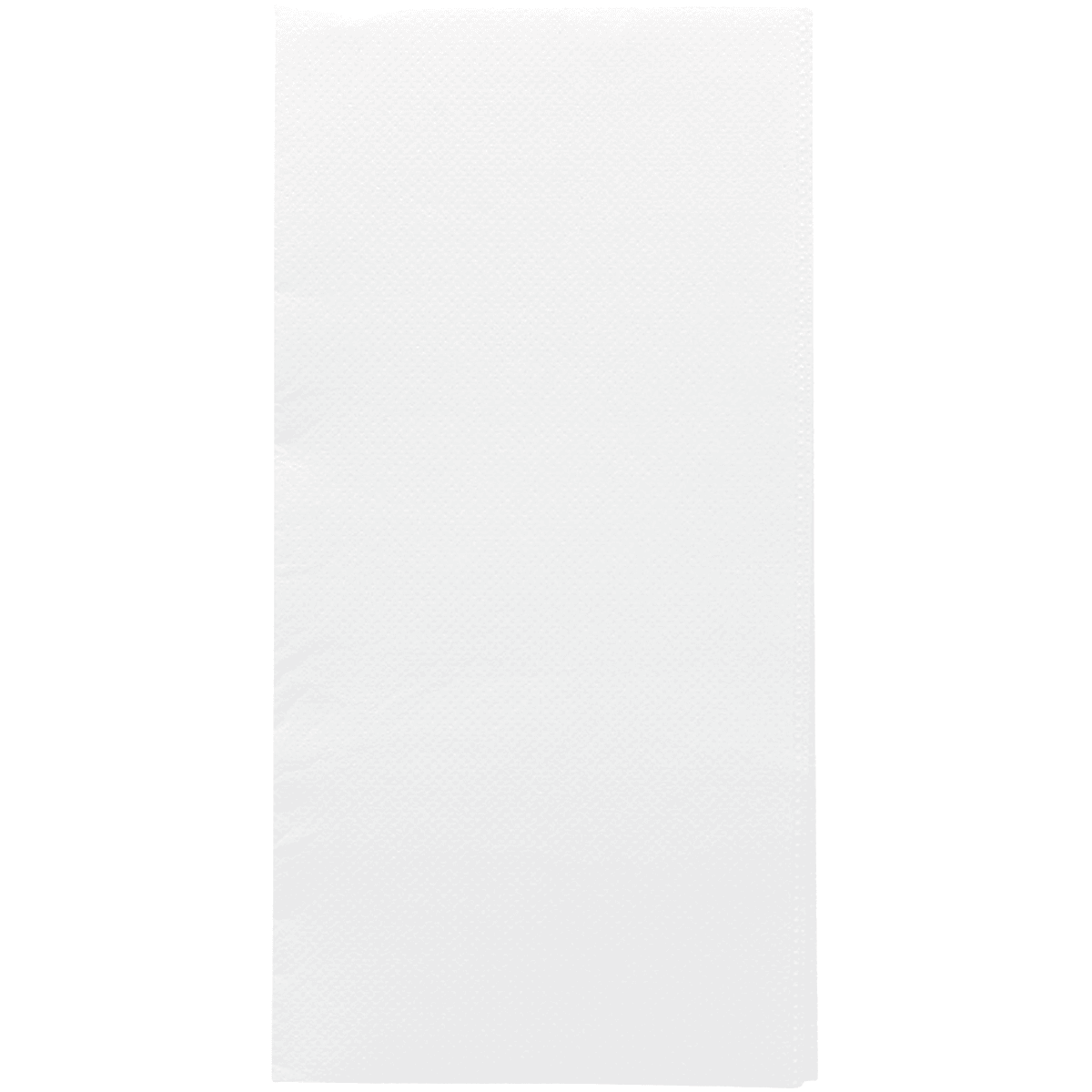 SERVIETTES ECOLABEL P. 1/8 'DOUBLE POINT' 18 G/M2  BLANC OUATE -X1000