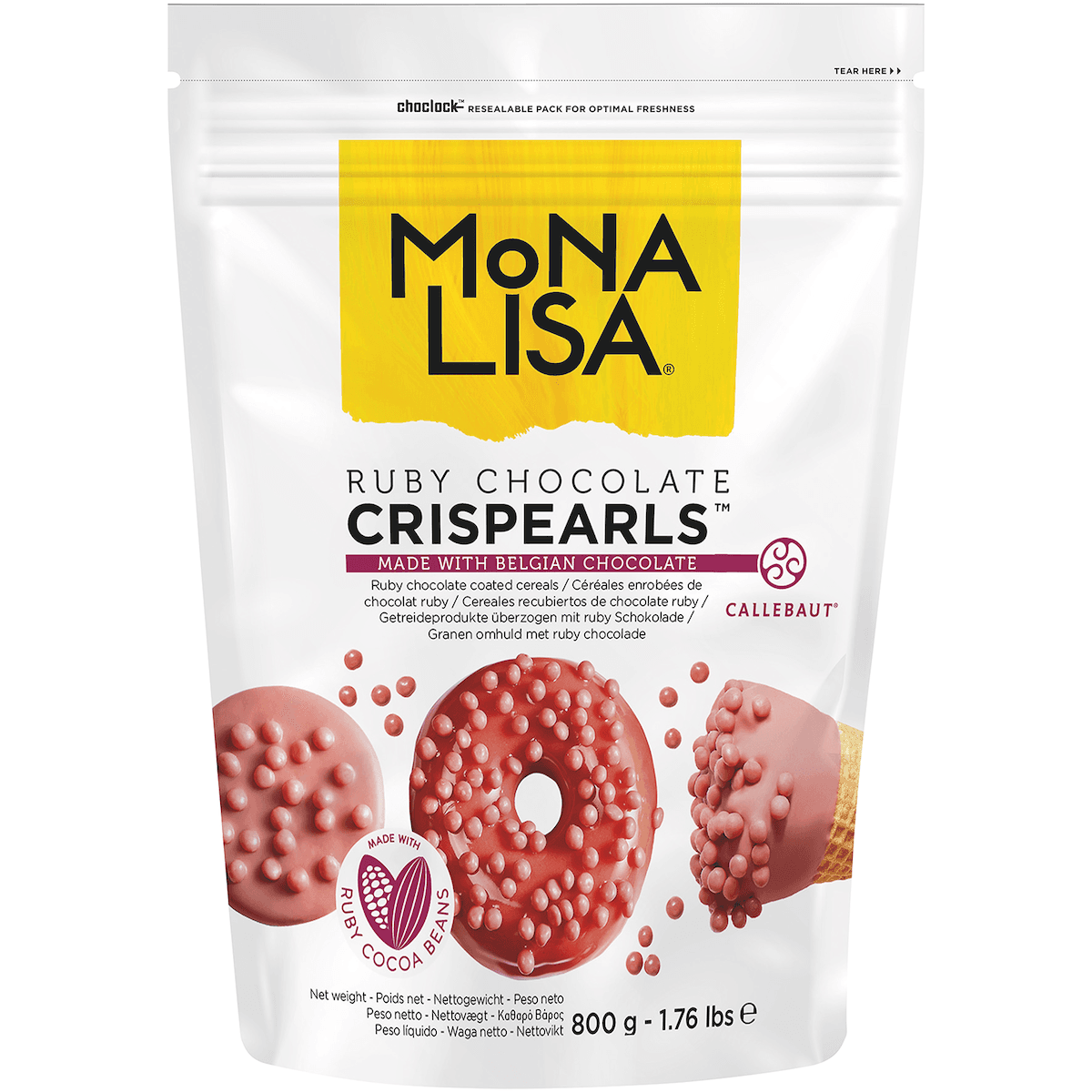 CRISPEARLS RUBY BOITE 800G