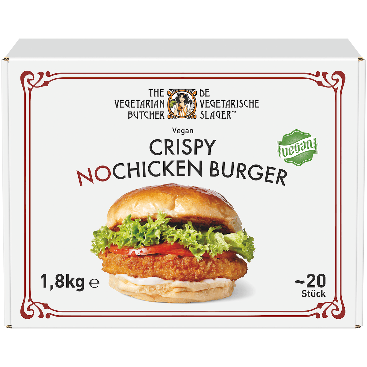 THE VEGETARIAN BUTCHER PALET CROUSTILLANT 1,8KG