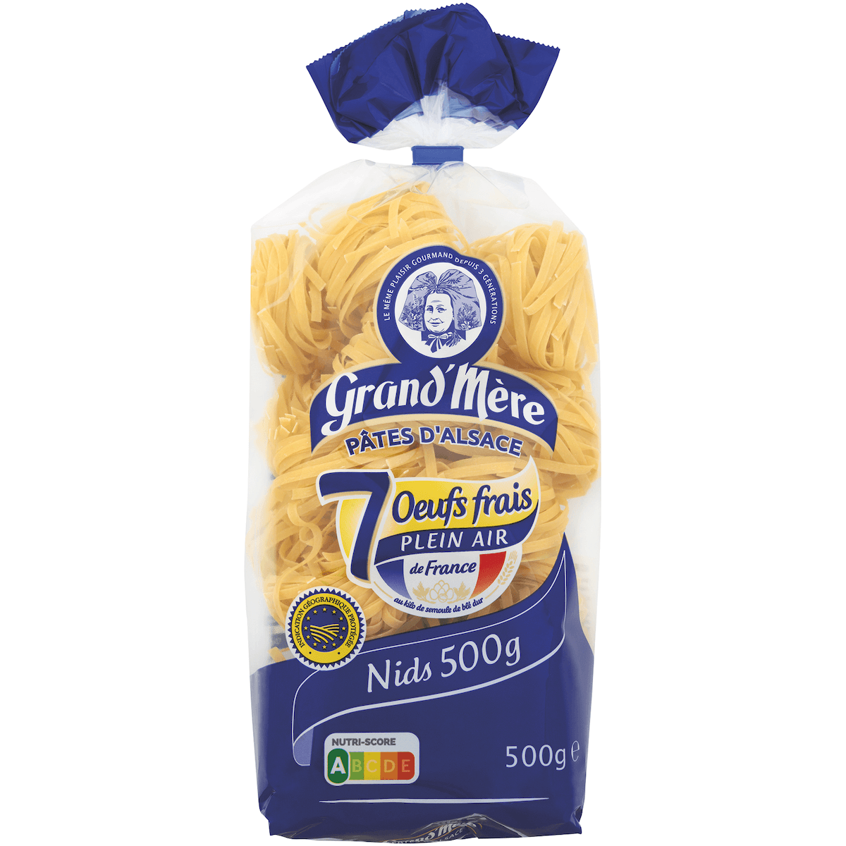 TAGLIATELLES NIDS 4MM - SACHET 500G