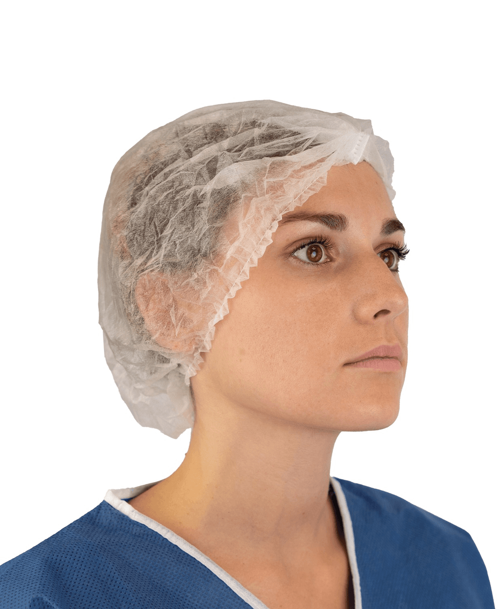 CHARLOTTE CLIP PP 15 G/M² EXCELLENCE, SANS LATEX, BLANCHE